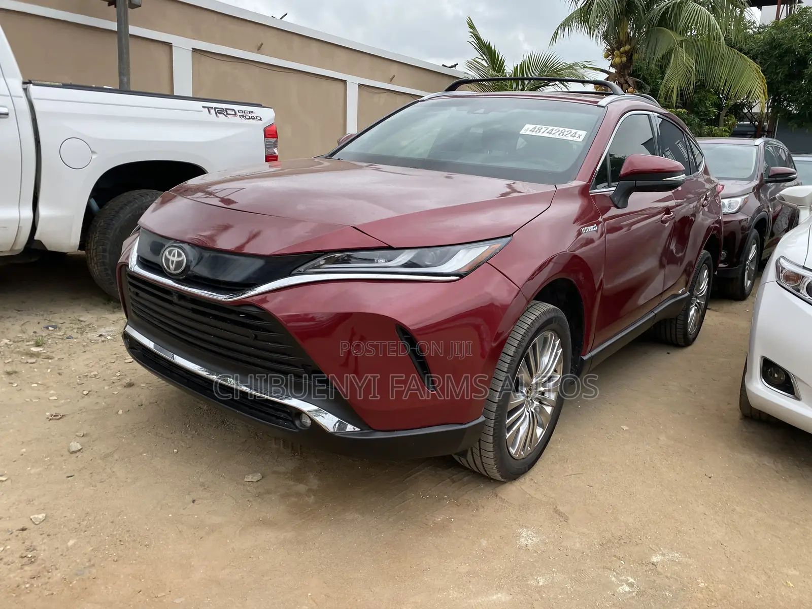Toyota Venza Limited 2021 Red