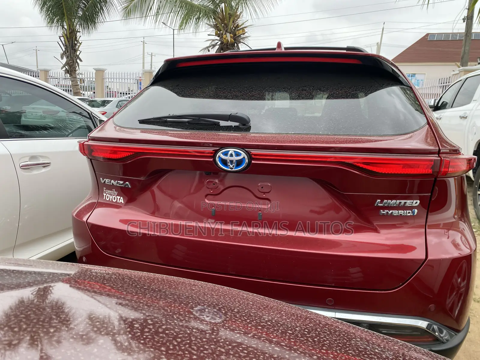 Toyota Venza Limited 2021 Red
