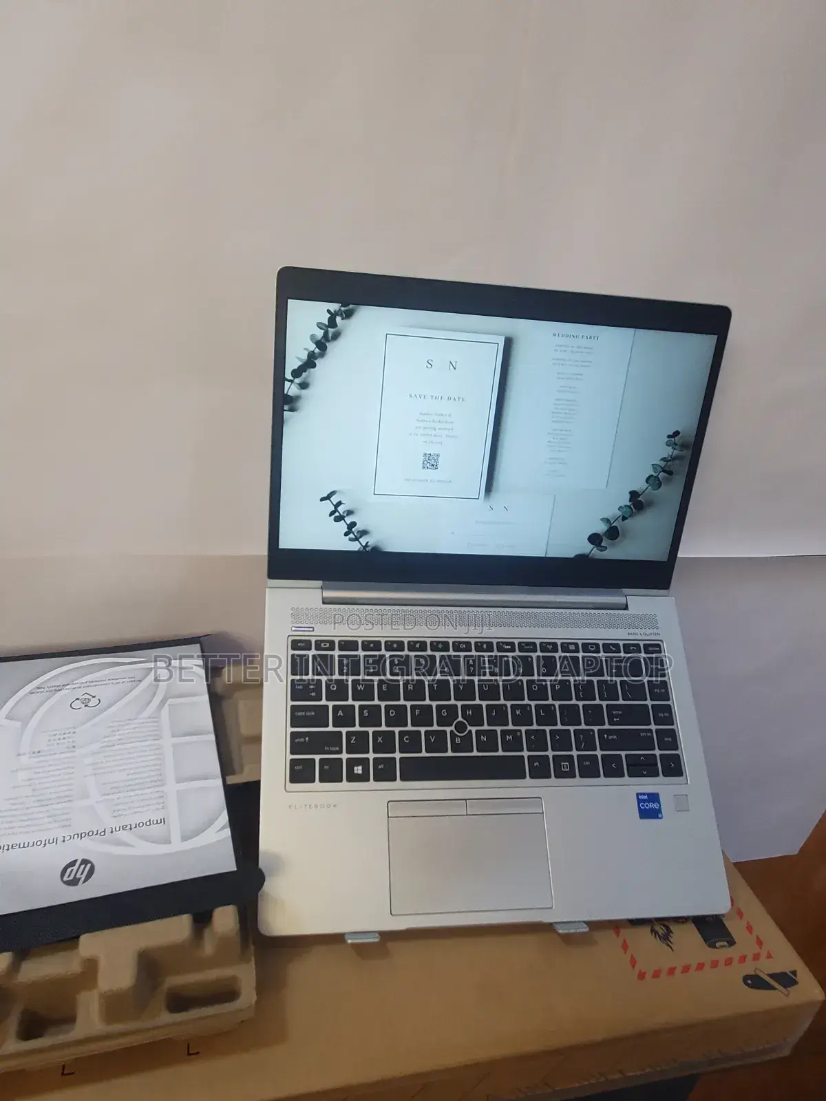 New Laptop HP EliteBook 8570P 16GB Intel Core I5 SSD 512GB