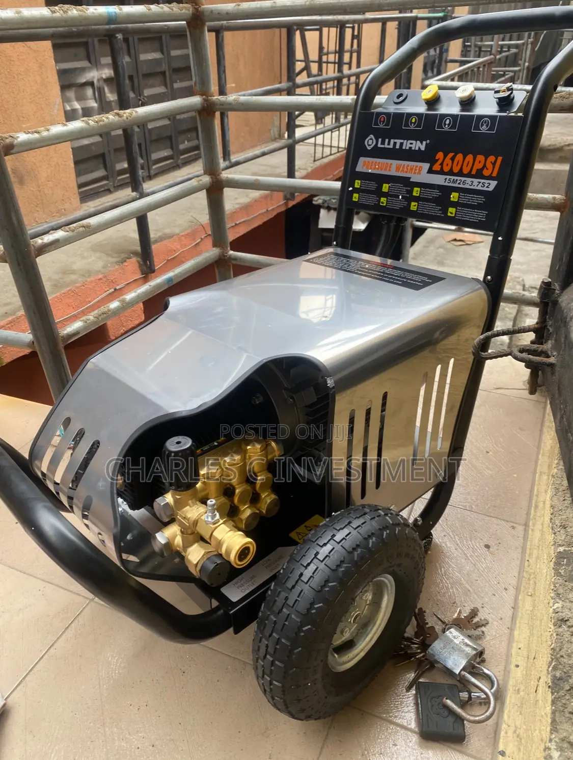 Lutian Electric High Pressure Washer,2600 Psi.