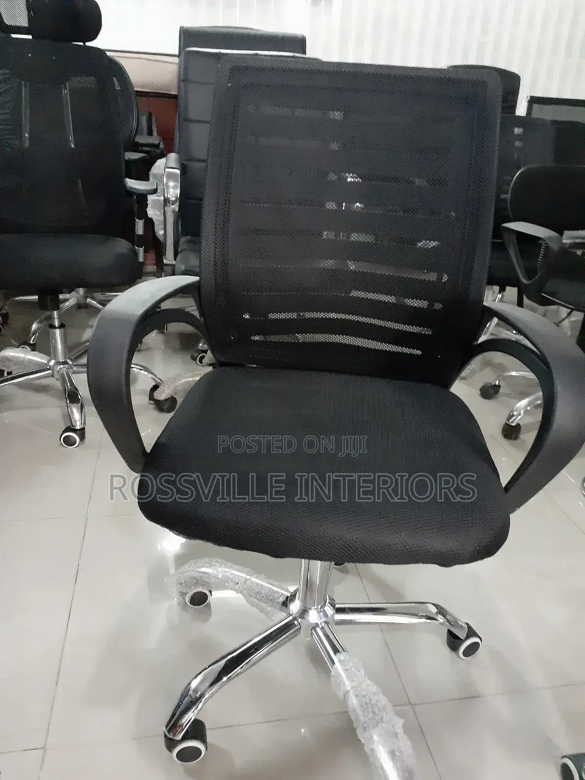 Ergonomic Secretary Swivel Office Chair