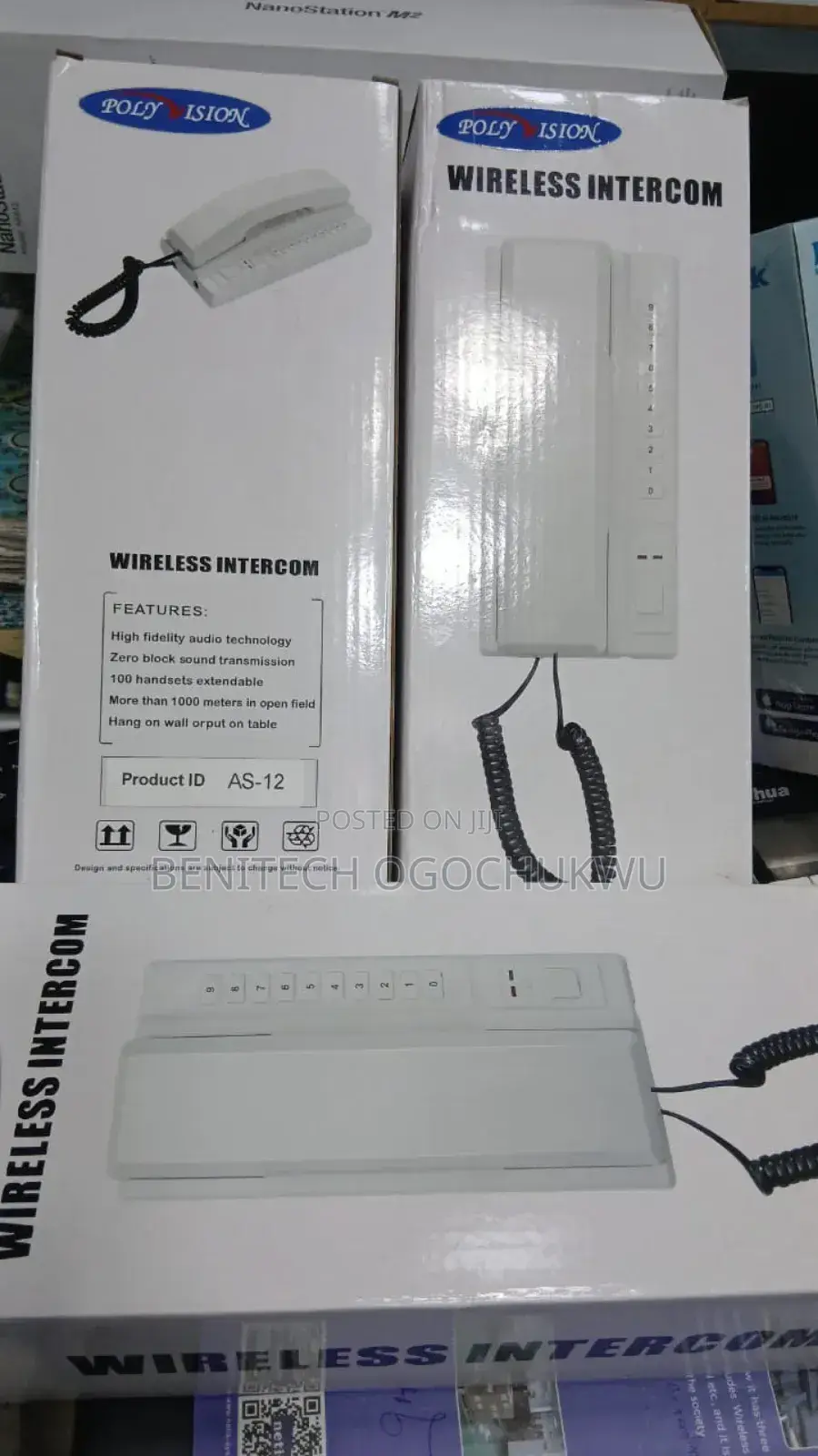 Poly Vision as-12 Wireless Intercom System