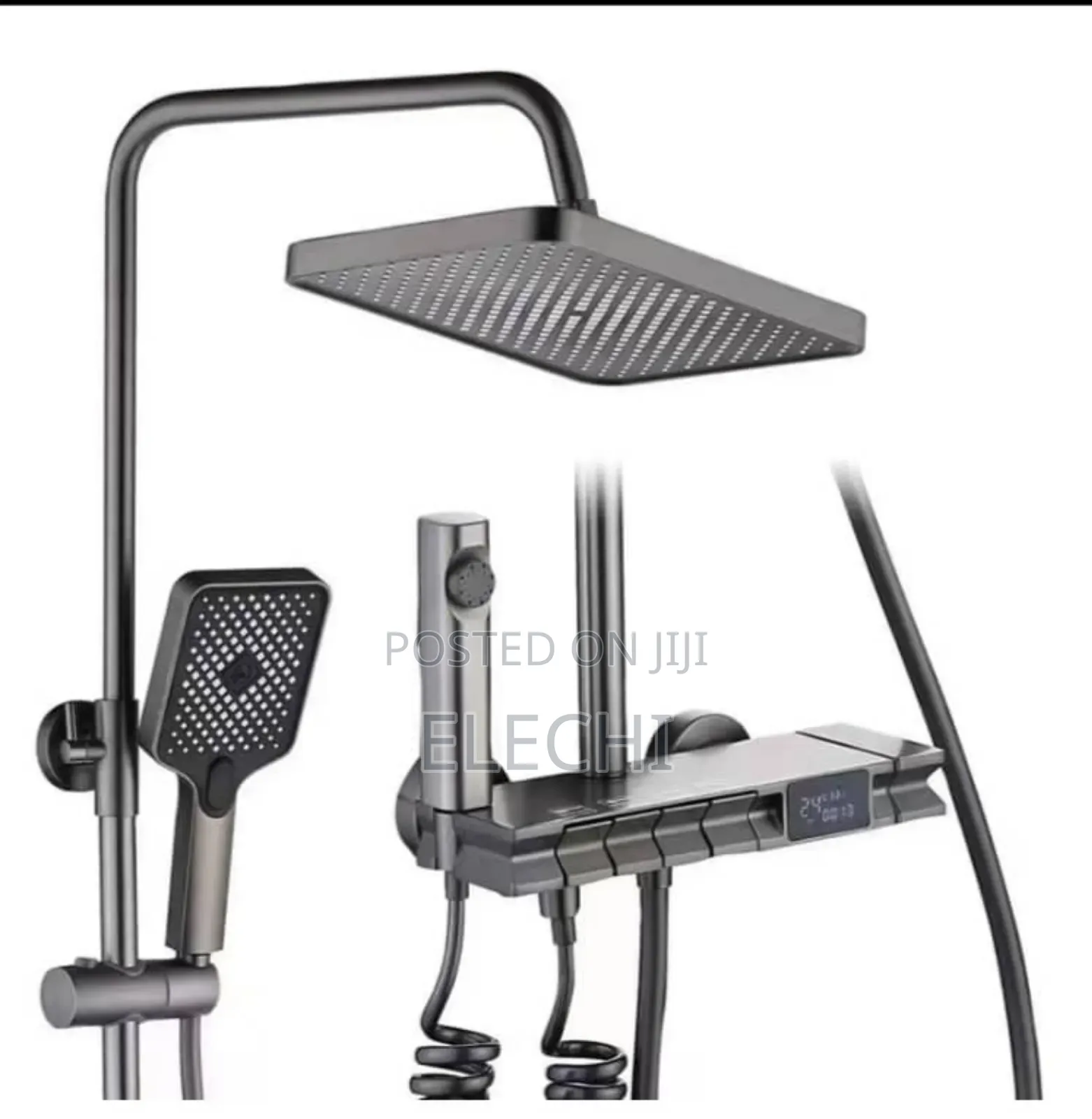 Led Standing Shower 🚿 Gray