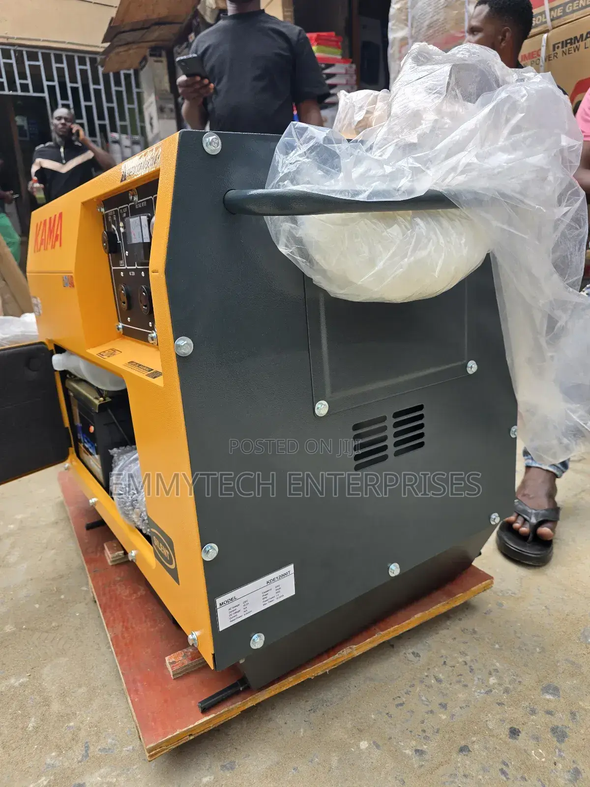 ●○This Is Kama Diesel Soundproof Generator 10kva 100% Copper