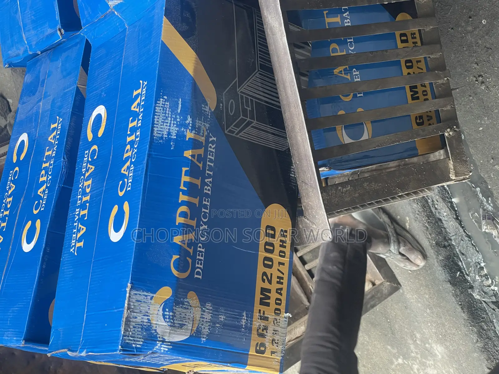 Solar Energy Capital Deep Circle Battery 200ah/12votts