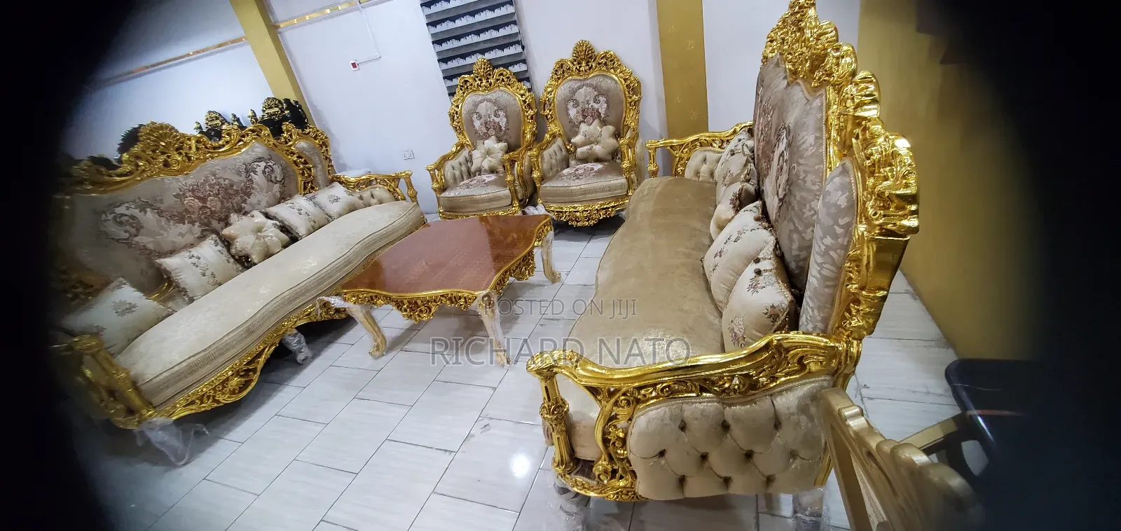 The Talked Luxury Sofa Set in Prime Egptian