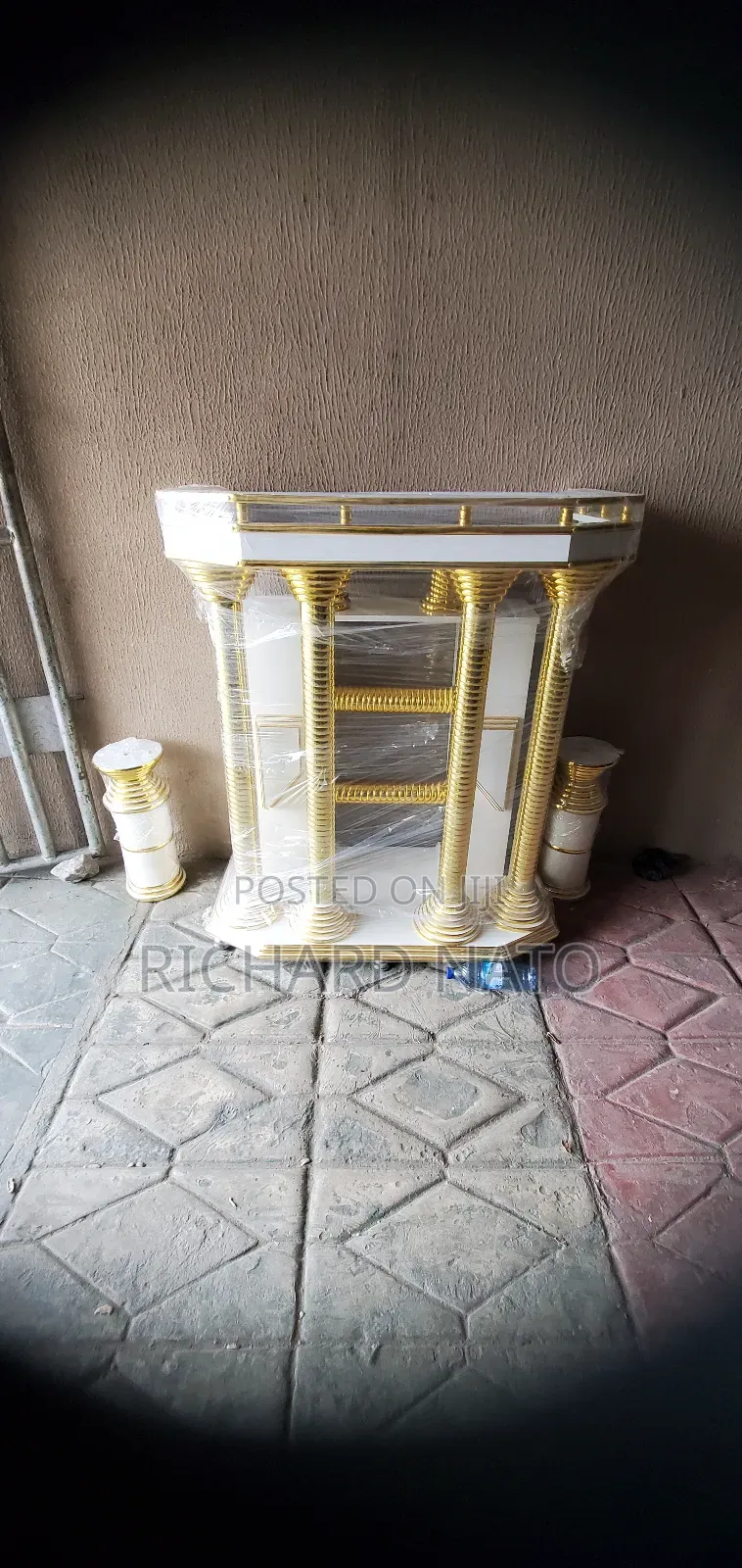 Is a Wooden Preaching Pulpit