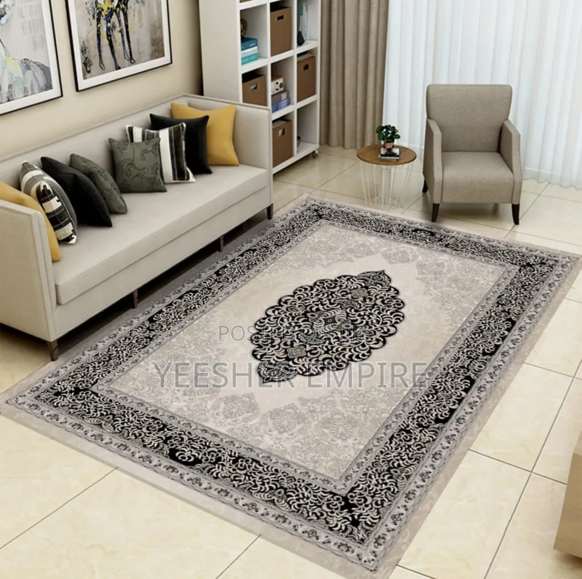 3d Center Rug