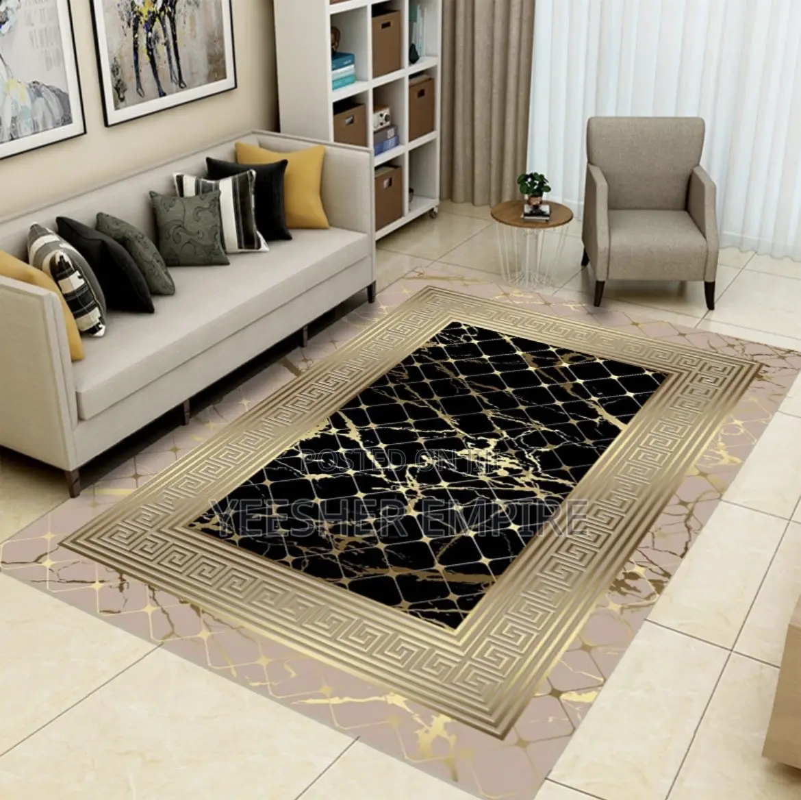 3d Center Rug