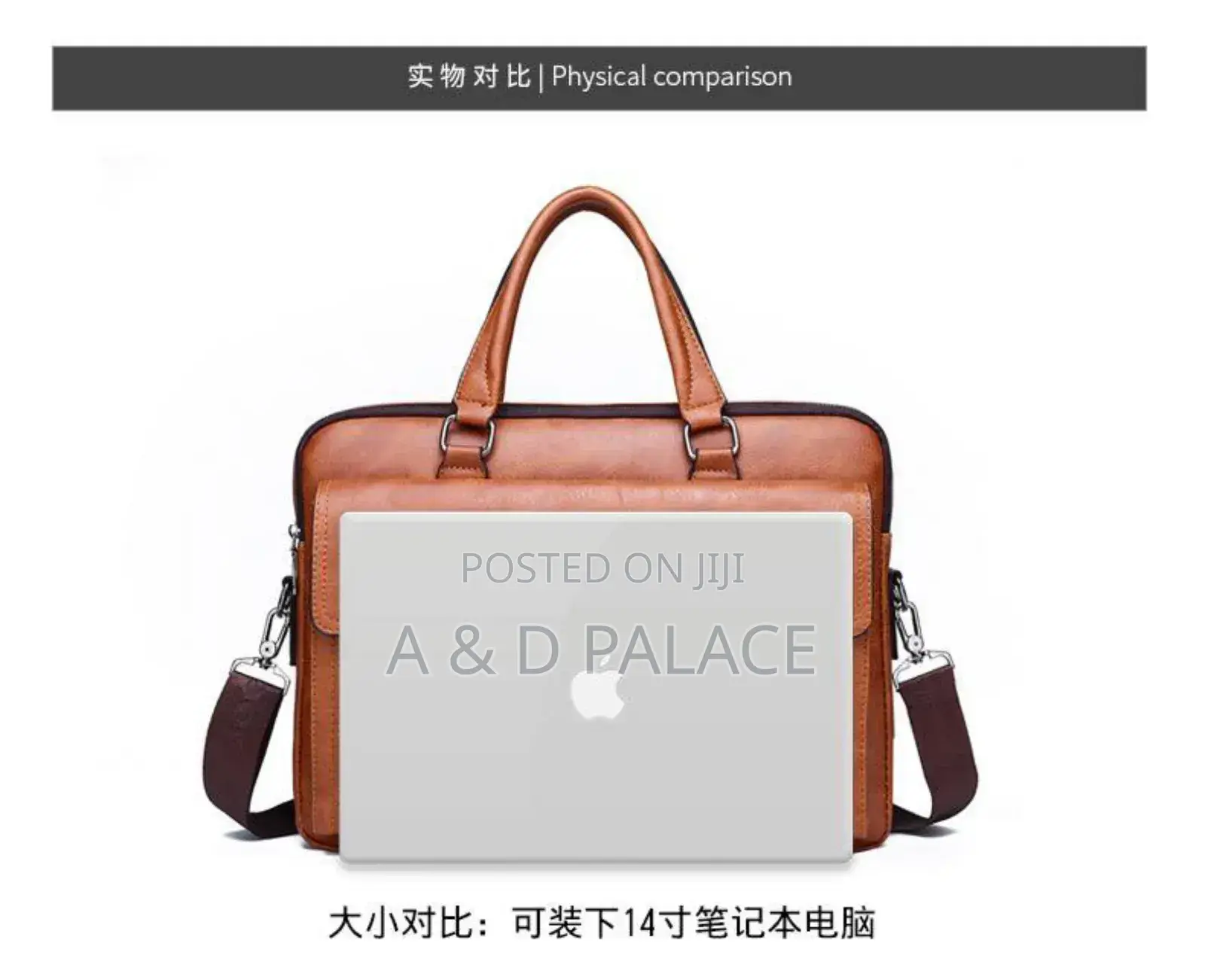 Jeep Buluo Luxury Genuineforever Leathermen’S Office/Laptop