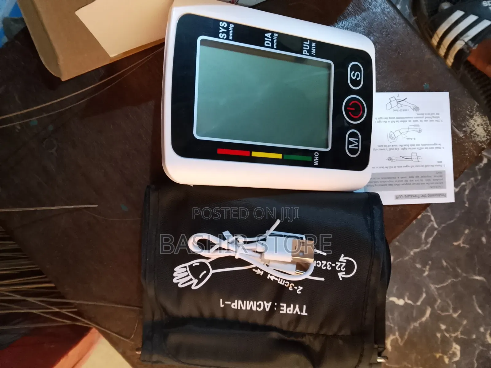 Electronic Blood Pressure Monitor With Voice Function