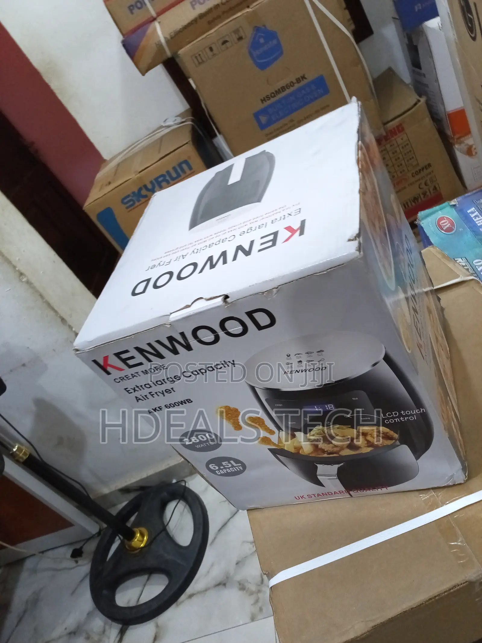 Kenwood 6.5l Air Fryer – Rapid 2800w Crisp Technology