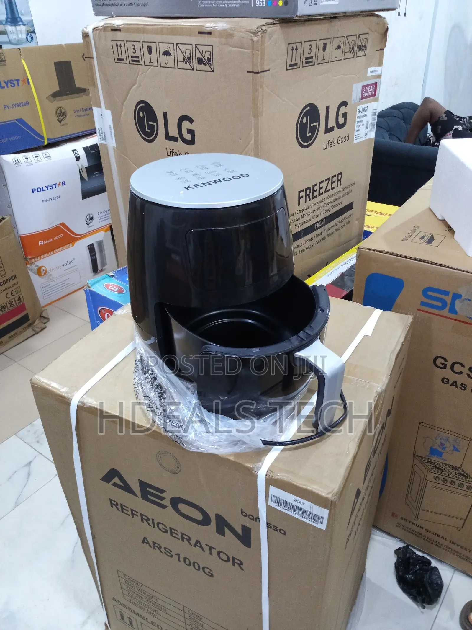 Kenwood Compact Xl Air Fryer – Sleek Design,Powerful Cooking