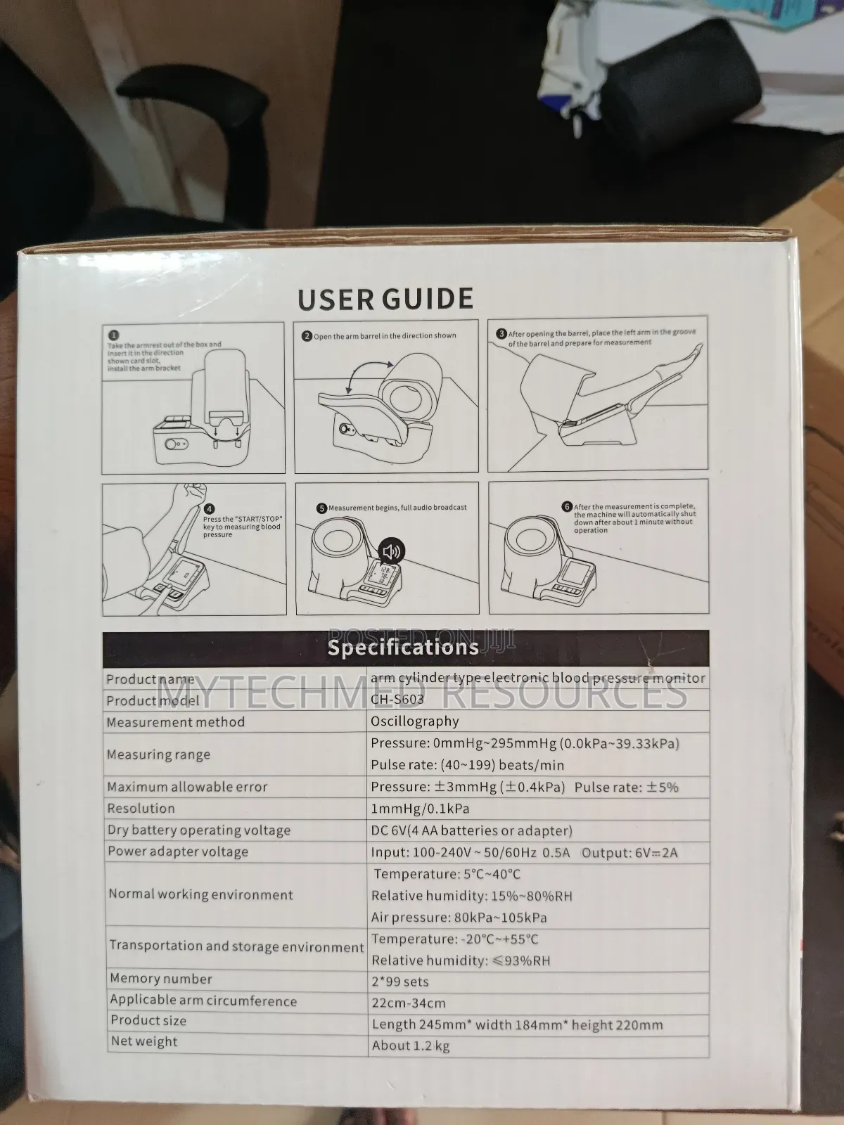 Electronic Blood Pressure Monitor