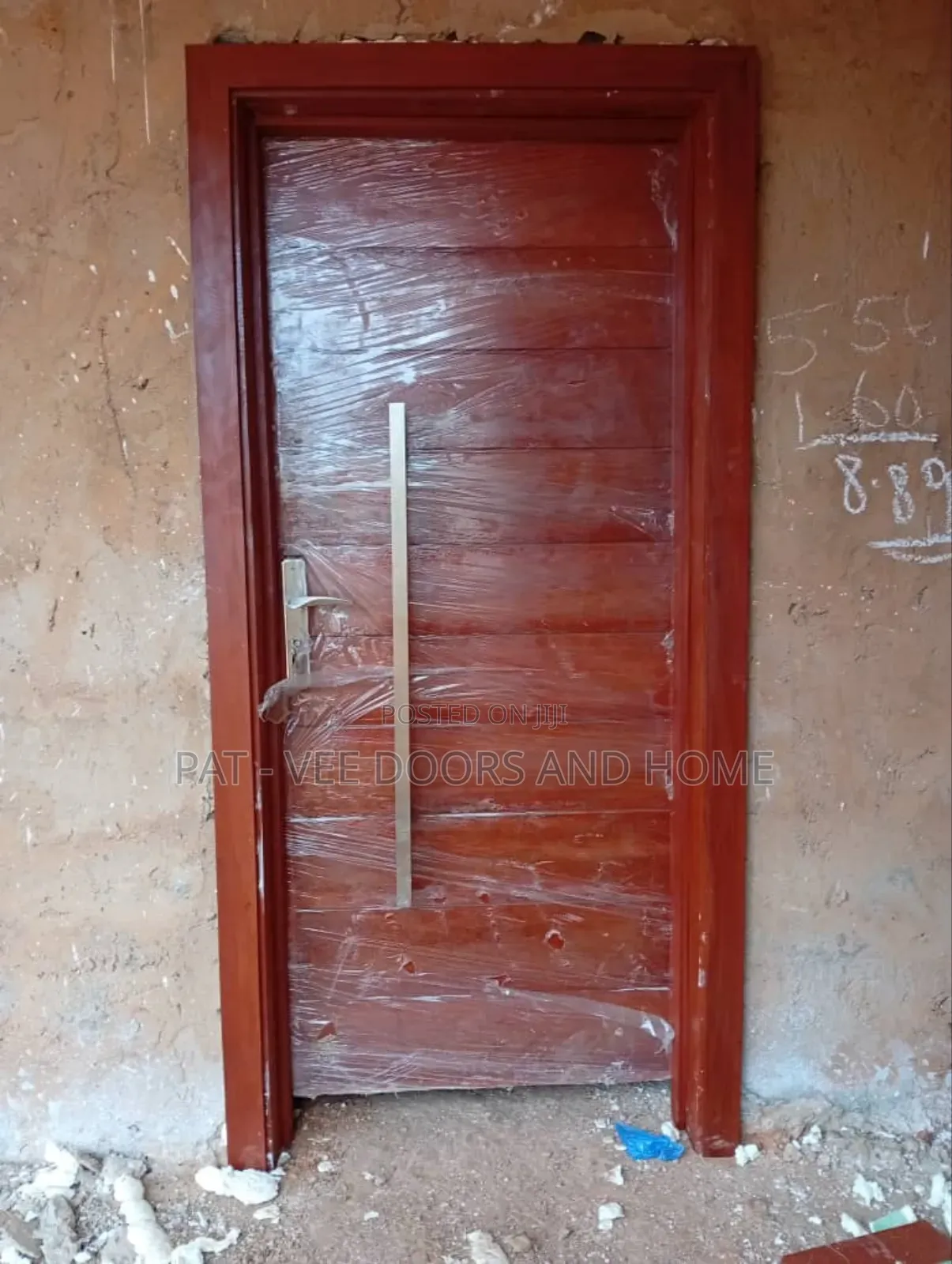 3ft by 7ft Hard Wooden Door