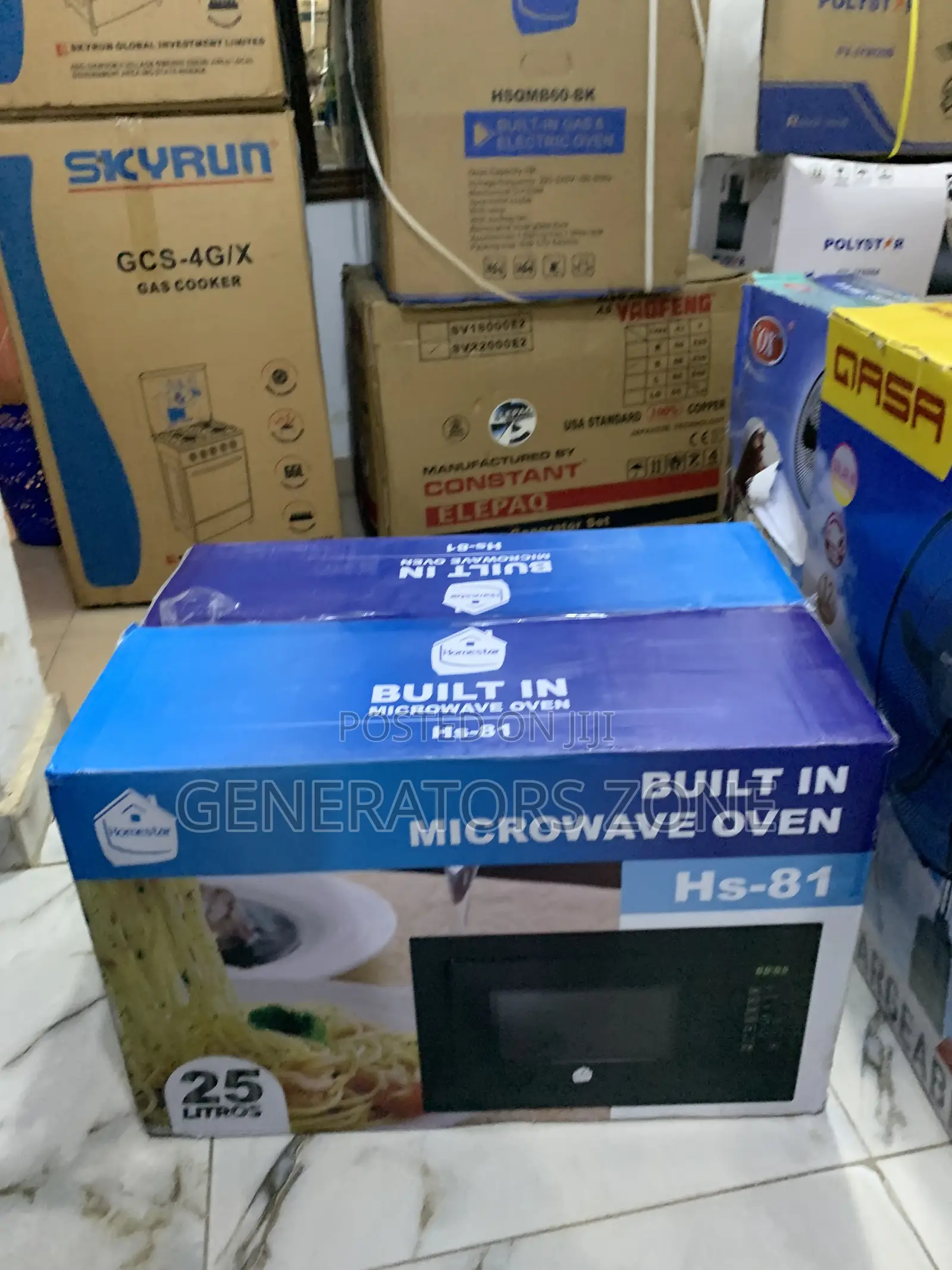 Sleek Integration –Built in Homestar 25l Microwave Hs-81