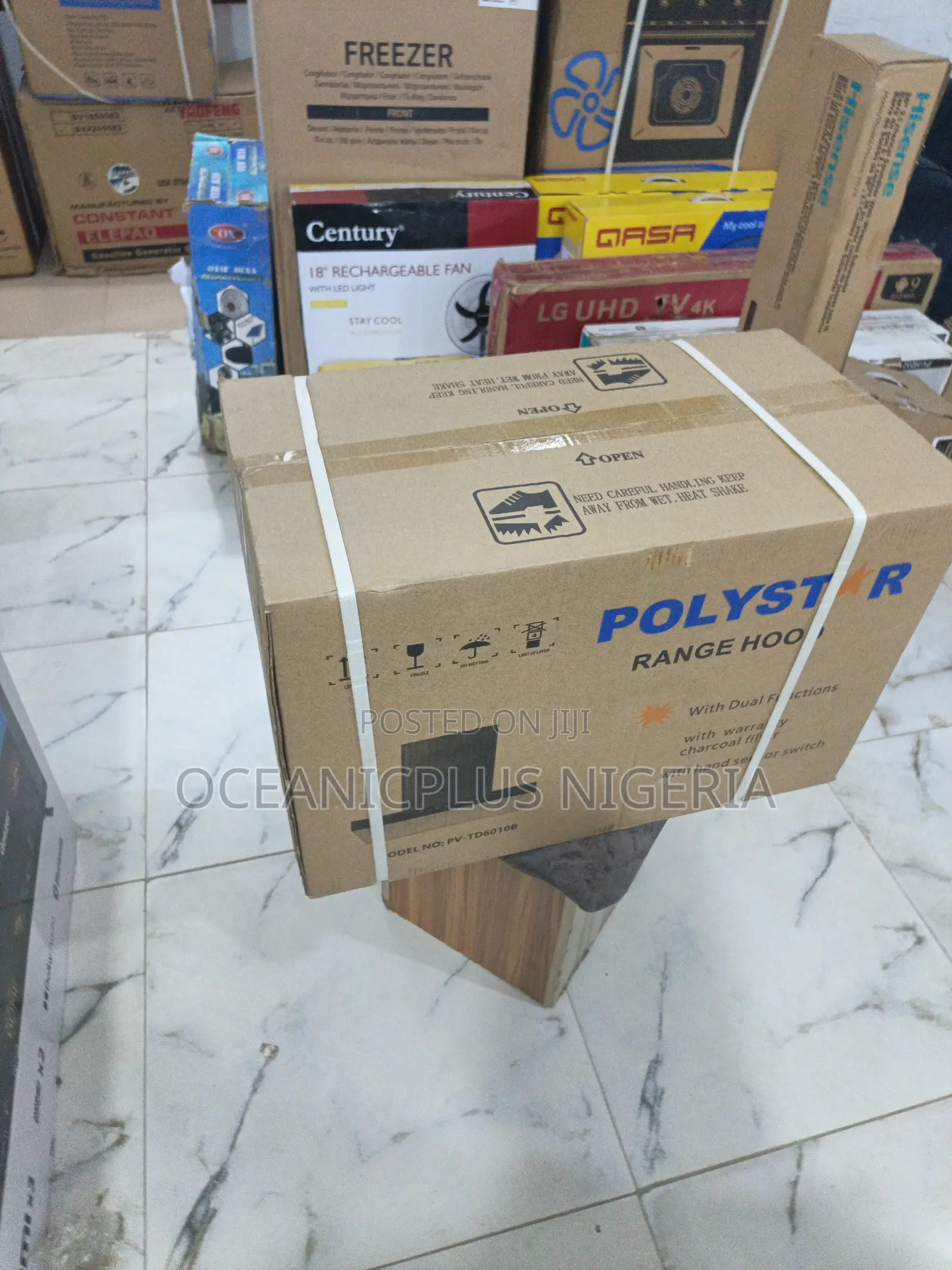 Touch Panel Heat Extract Polystar Range Hood (Pv-Td6010b)