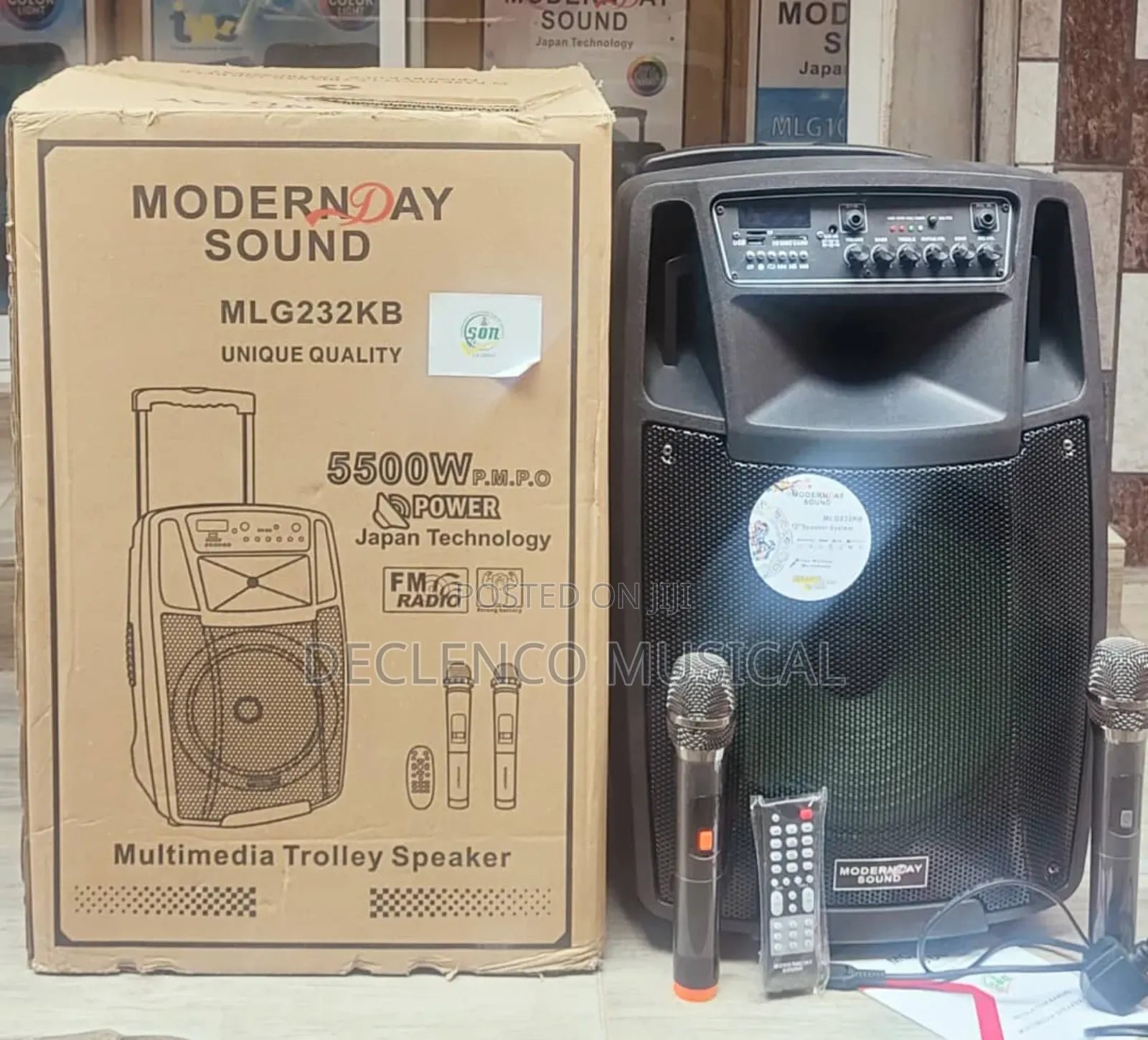 5500watts Modern Day Original 12"Inches Powerful Public Address System