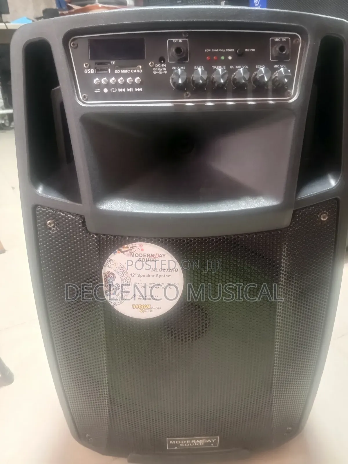 5500watts Modern Day Original 12"Inches Powerful Public Address System