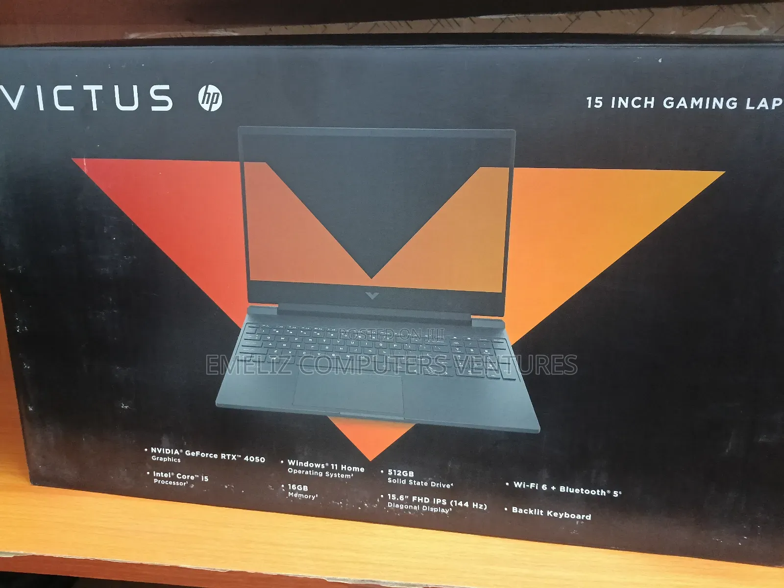 New Laptop HP Victus 15 16GB Intel Core i5 SSD 512GB