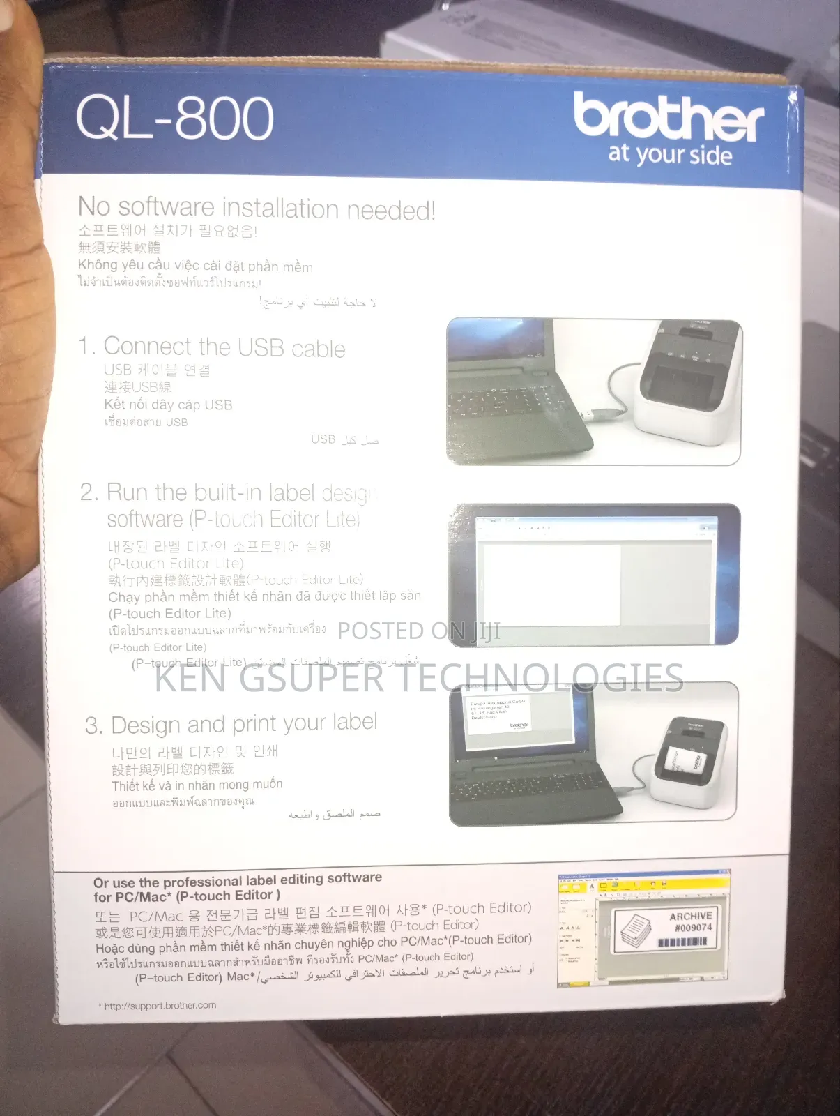 Brother Ql-800 Label Printer