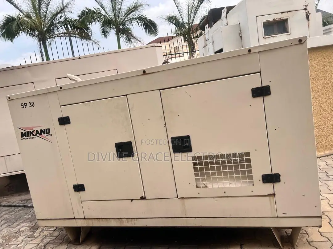 30kva Used Mikano Soundproof Generator