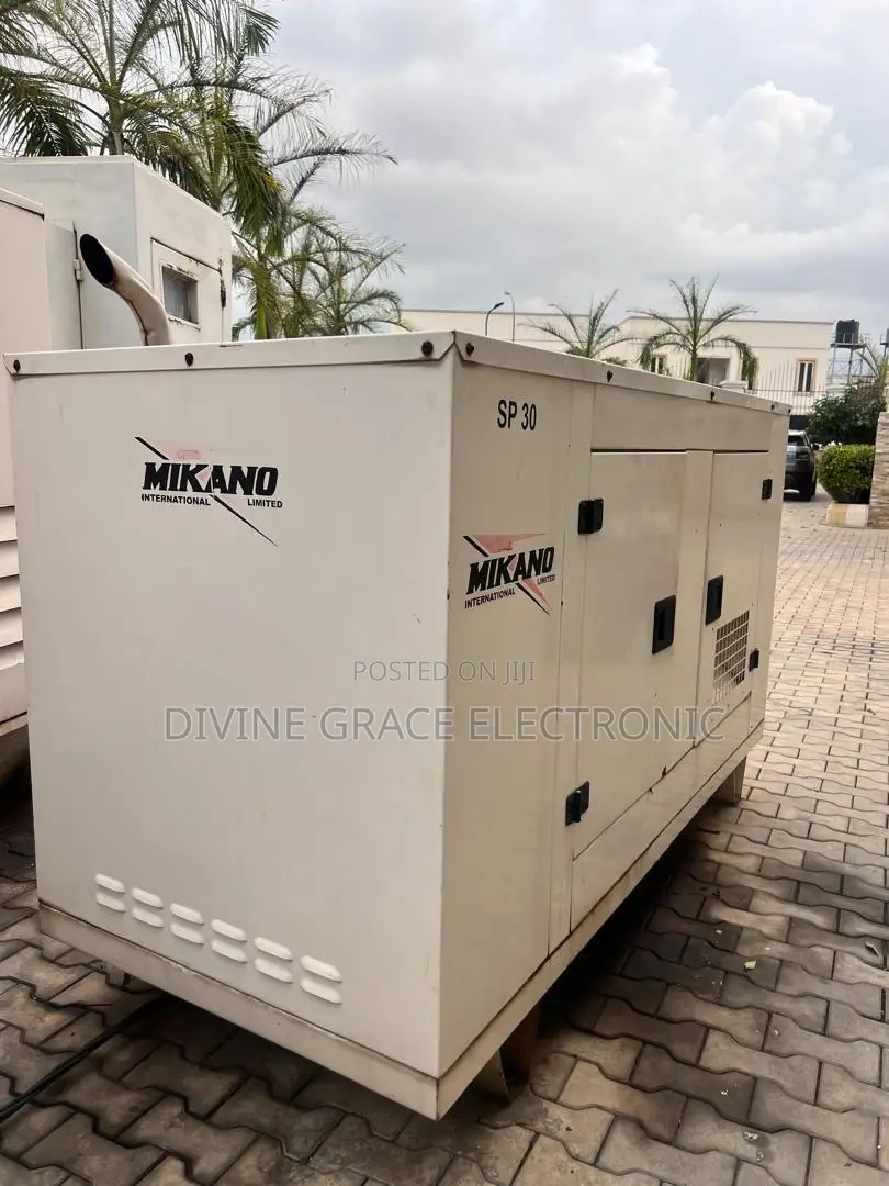 30kva Used Mikano Soundproof Generator