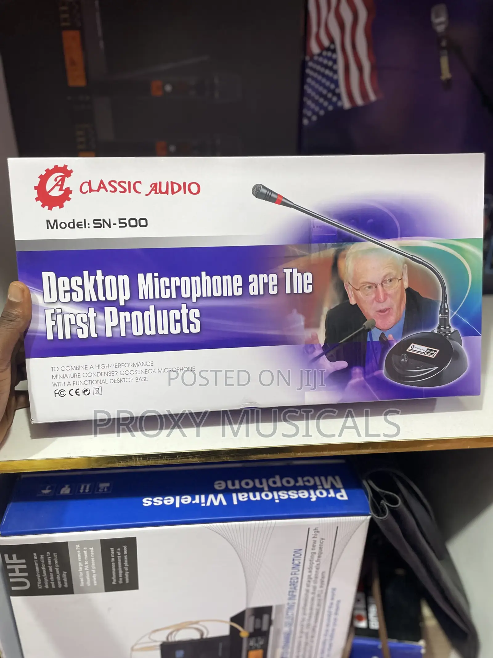 Desk Mic Classic Audio Sn-500