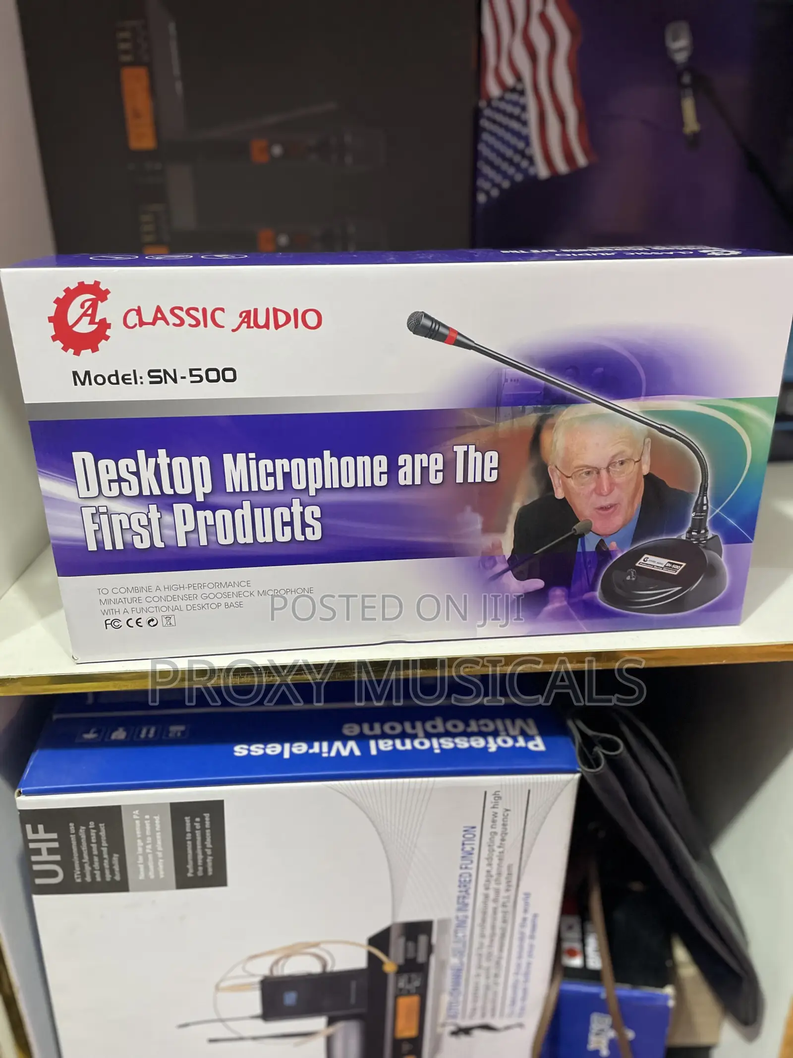 Desk Mic Classic Audio Sn-500