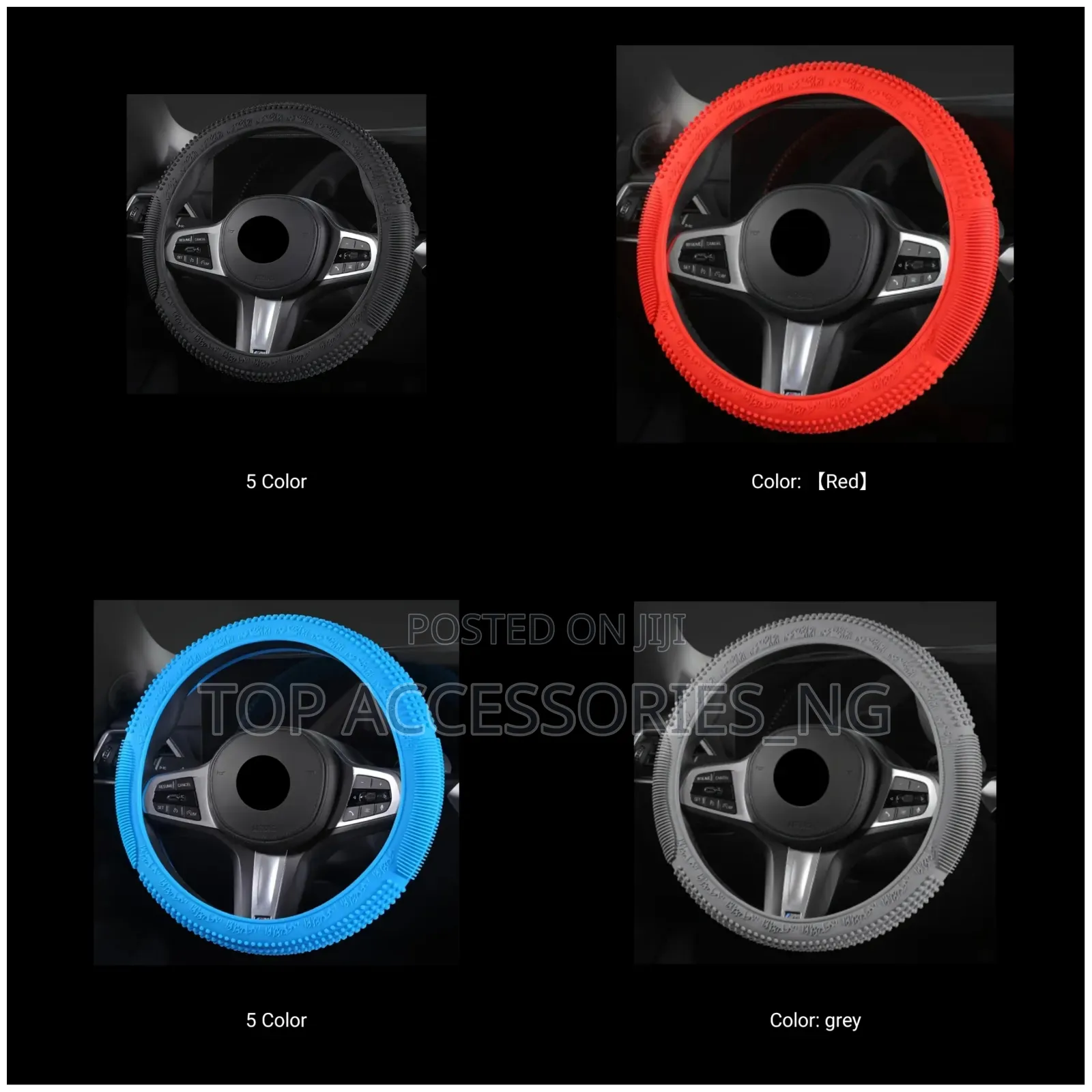 Silicone Steering Covers Available in Colours