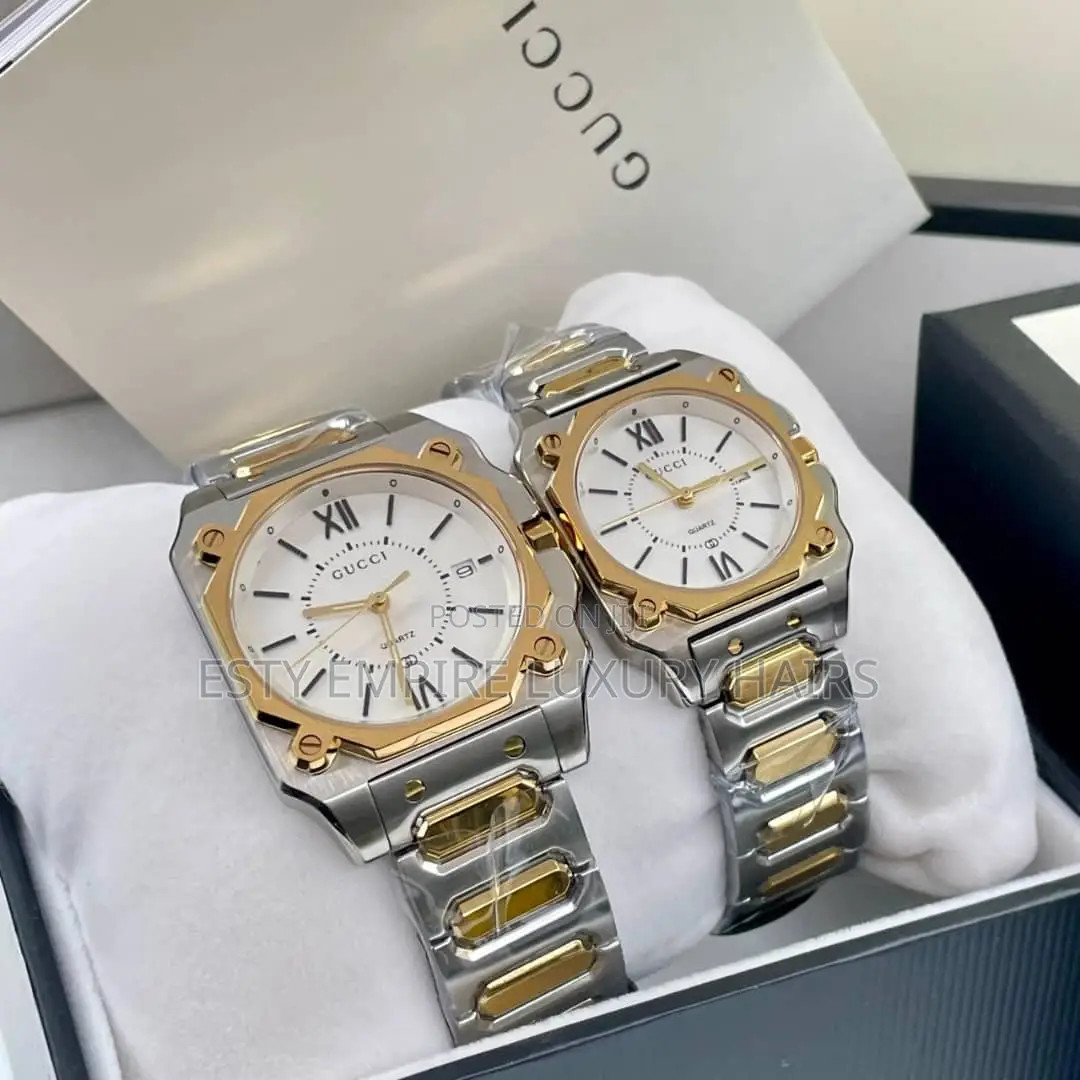 High Quality Couple Gucci Chain Watches