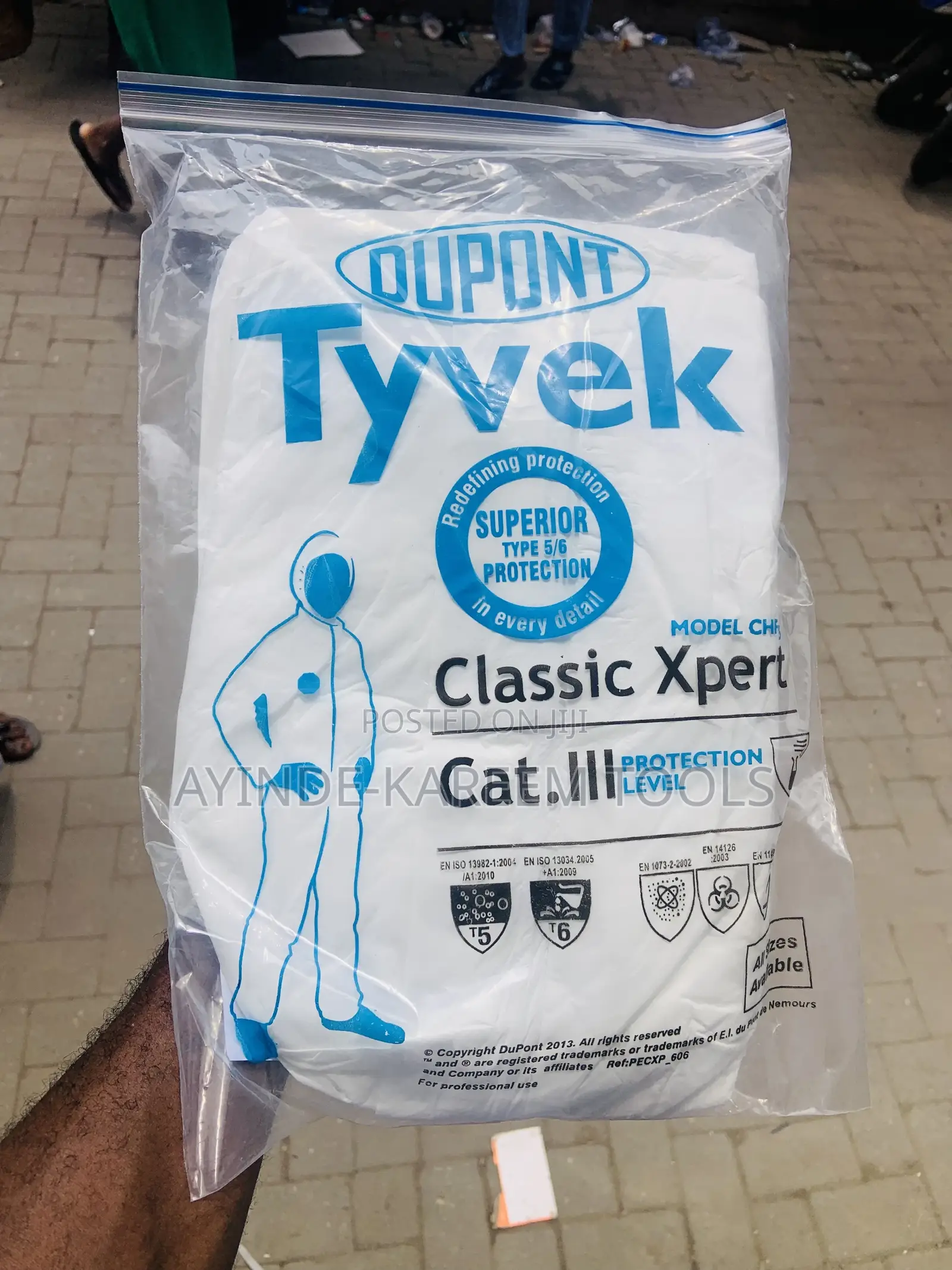 Tyvek Classic Xpert Cat. Iii Protective Coverall