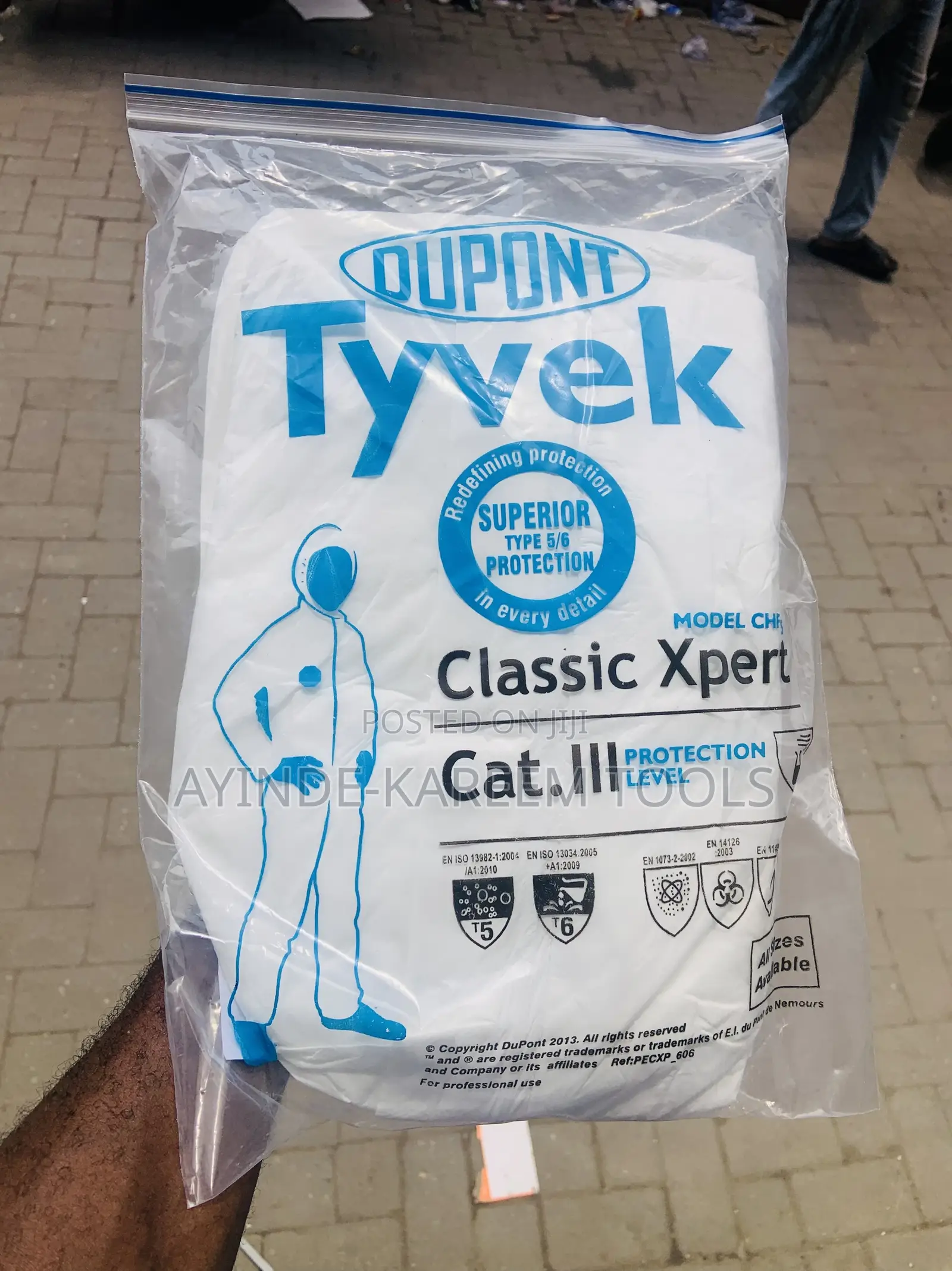 Tyvek Classic Xpert Cat. Iii Protective Coverall