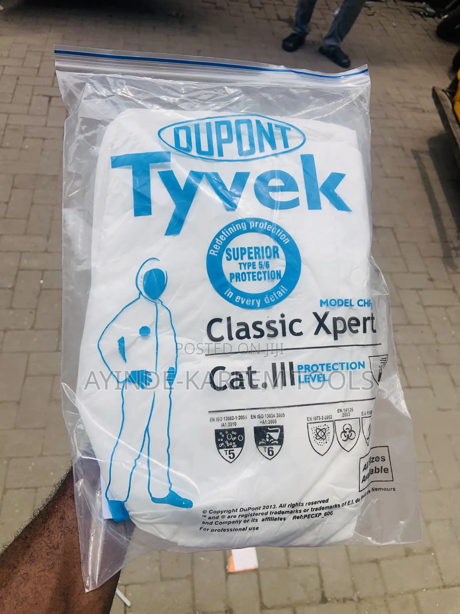 Tyvek Classic Xpert Cat. Iii Protective Coverall