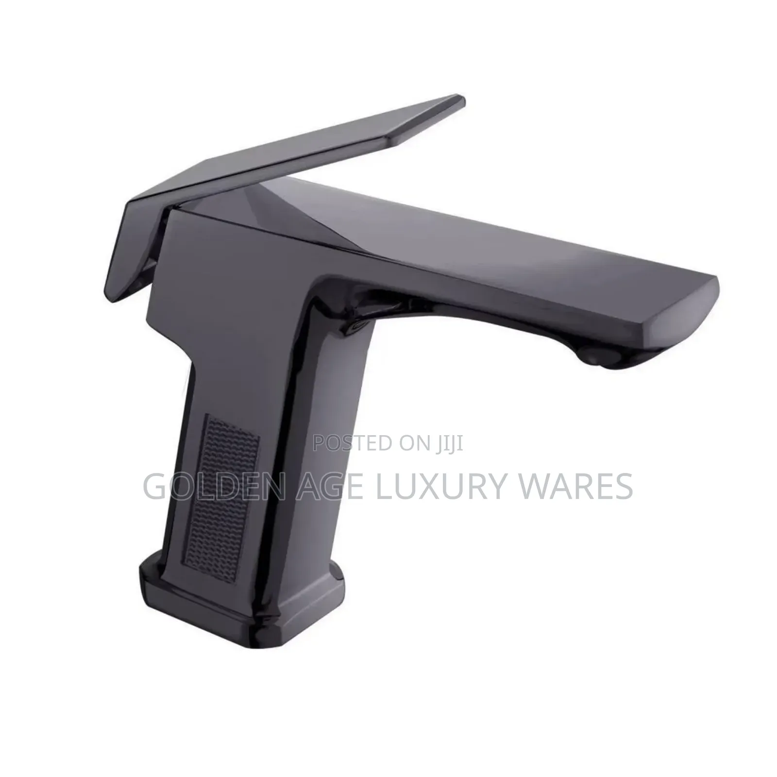 Bq15 Brass Basin Mixer Black Finishing