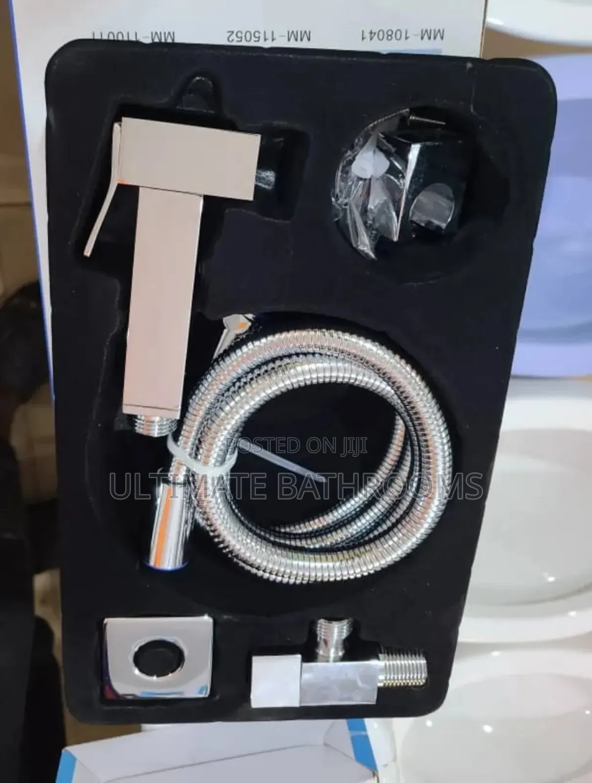 M.Maat Square Pressing Shower With Angle Valve