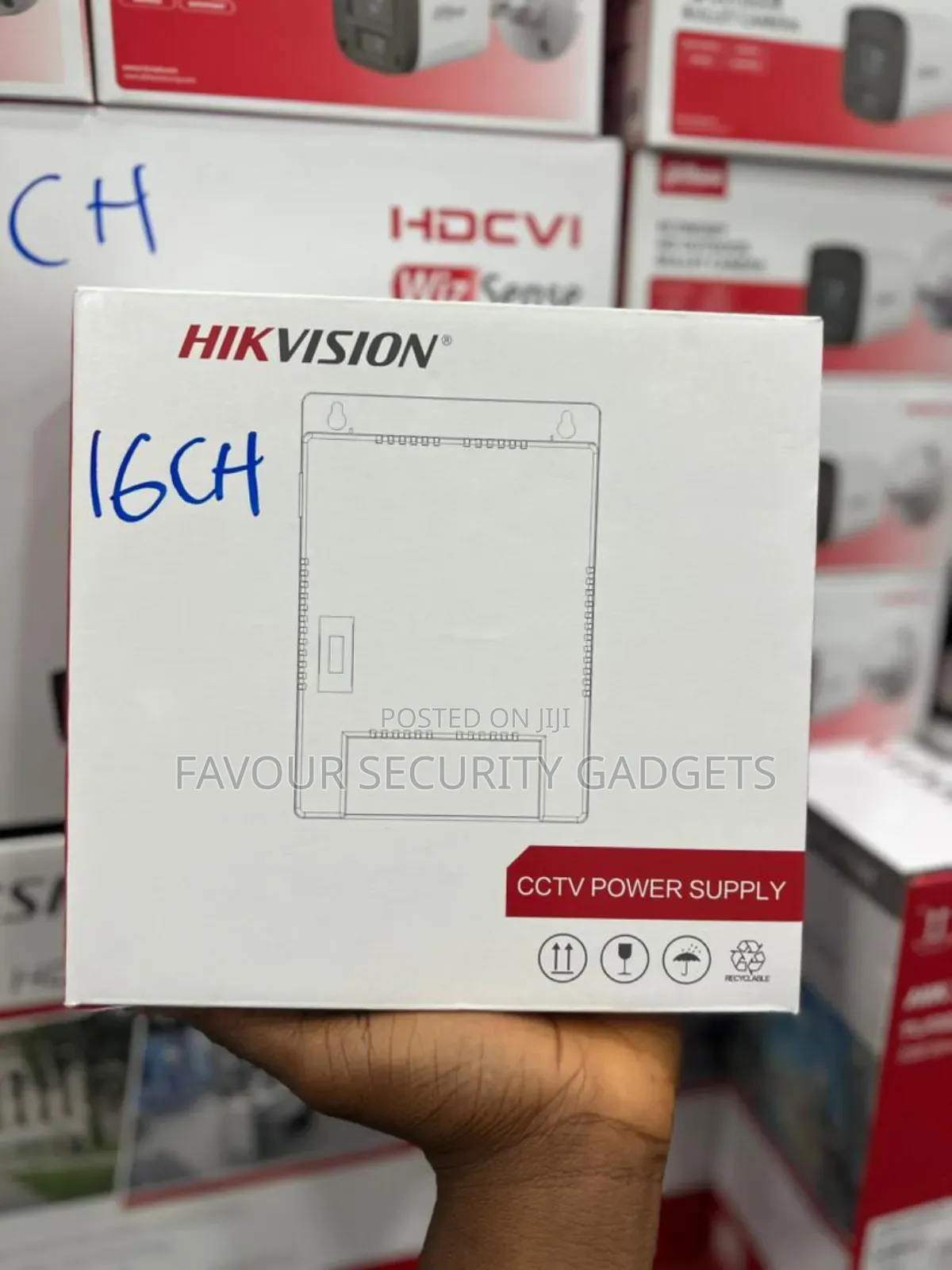 Hikvision 16 Channel Power Supply Box