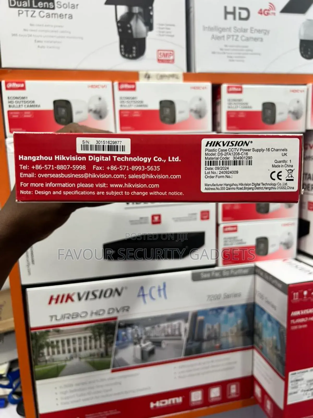 Hikvision 16 Channel Power Supply Box