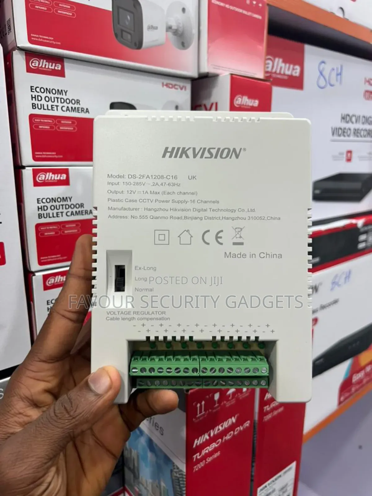 Hikvision 16 Channel Power Supply Box