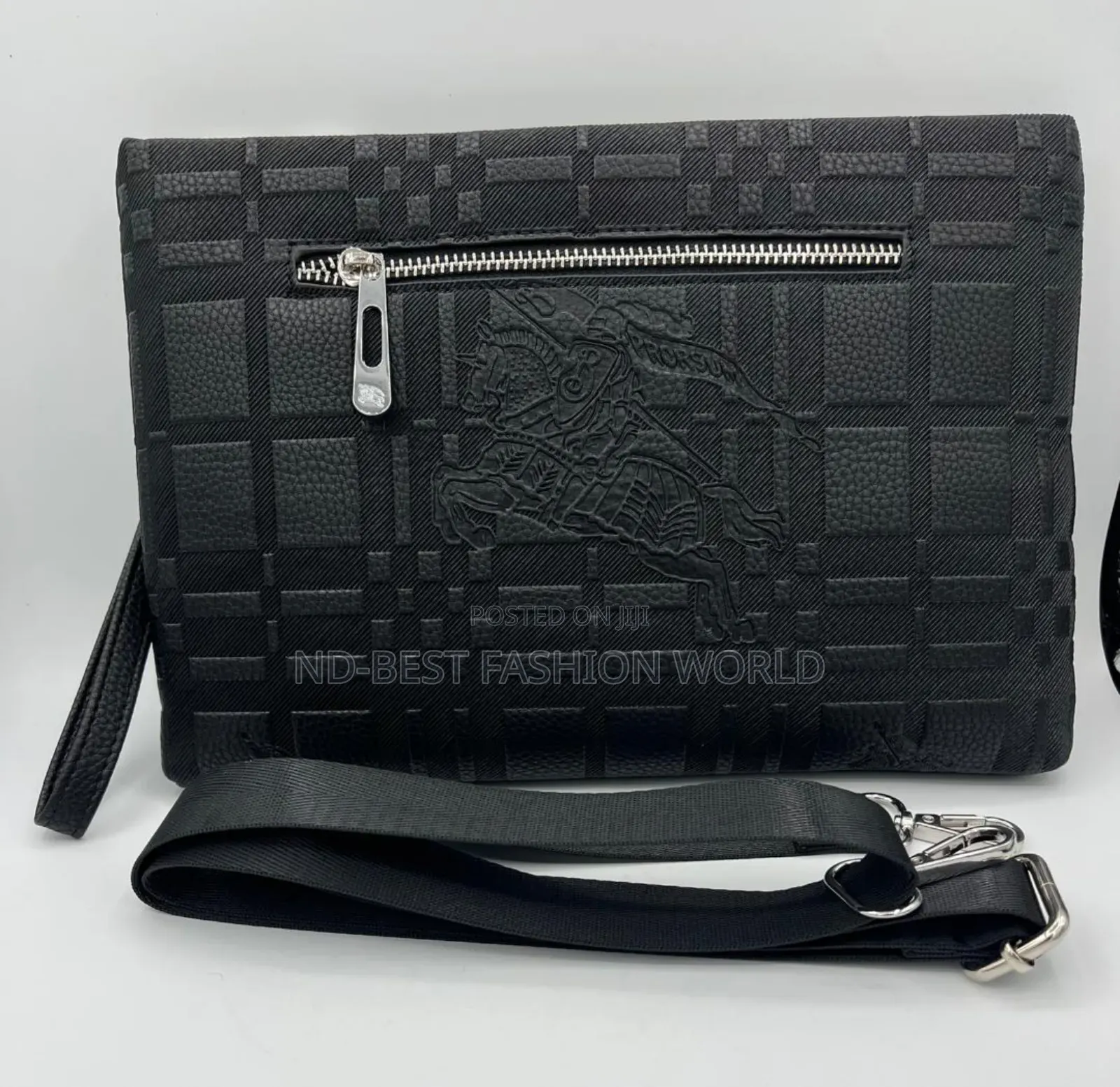 Louis Vuitton Black Leather Bag