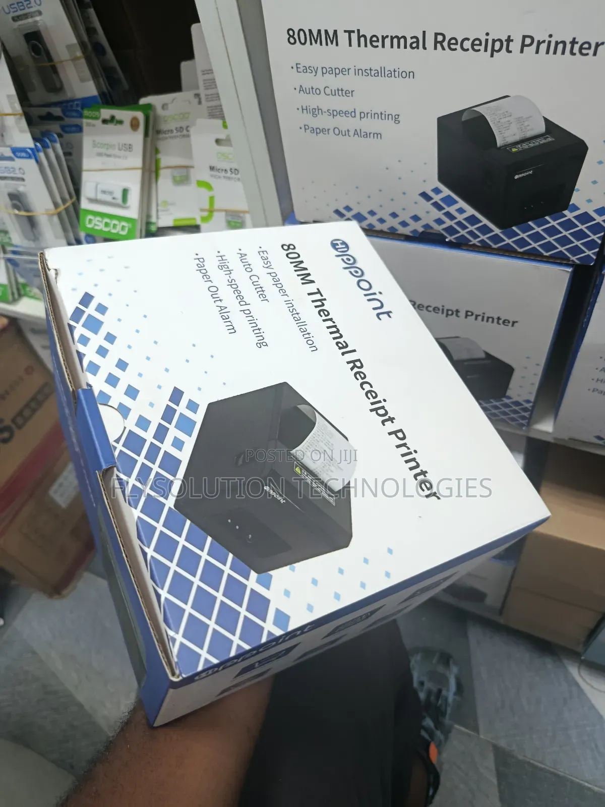 Hippoint 80mm Pos Thermal Bluetooth Receipt Printer - T300