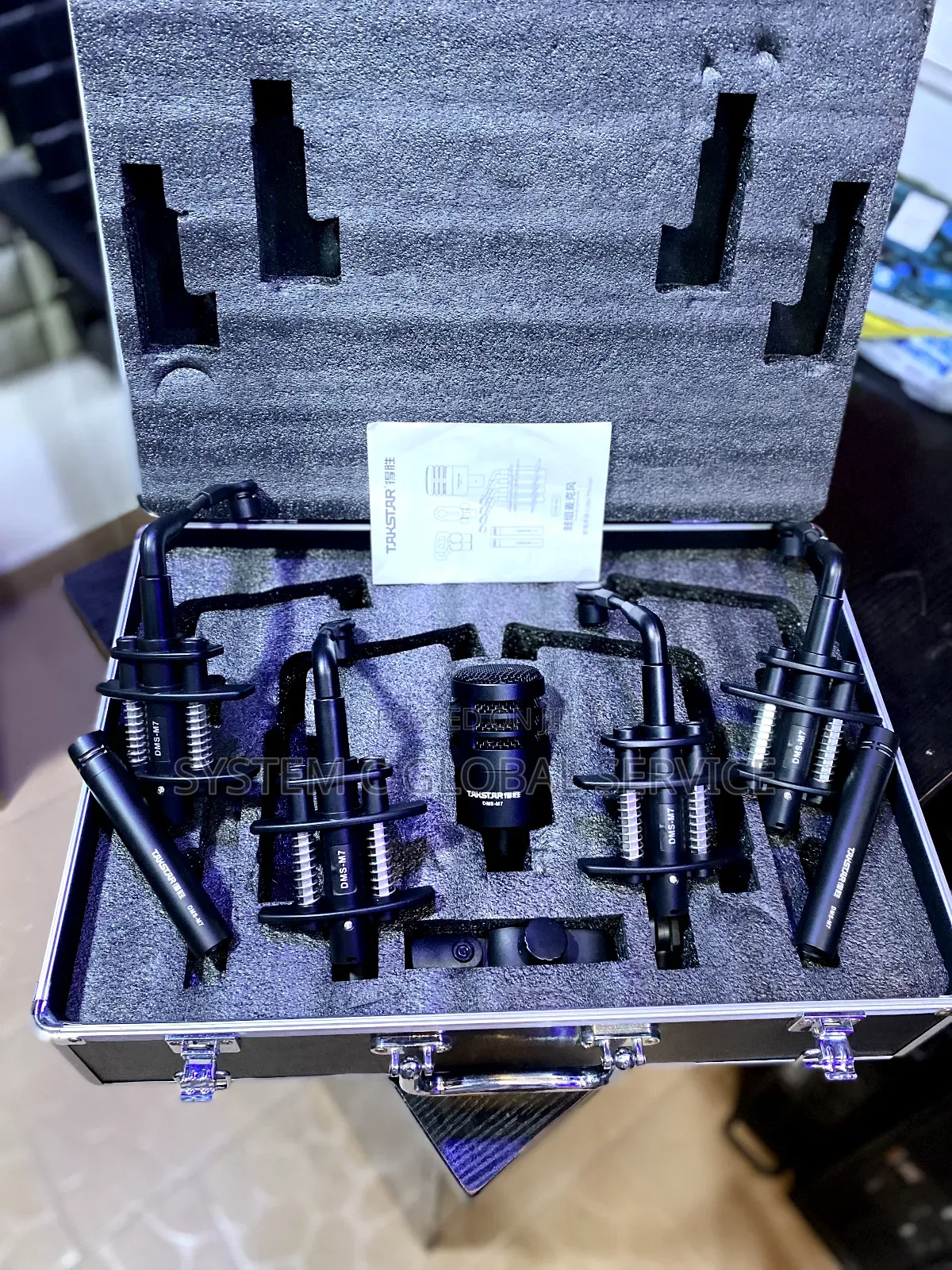 Takstar DMS -M7 Drum Microphone 7set