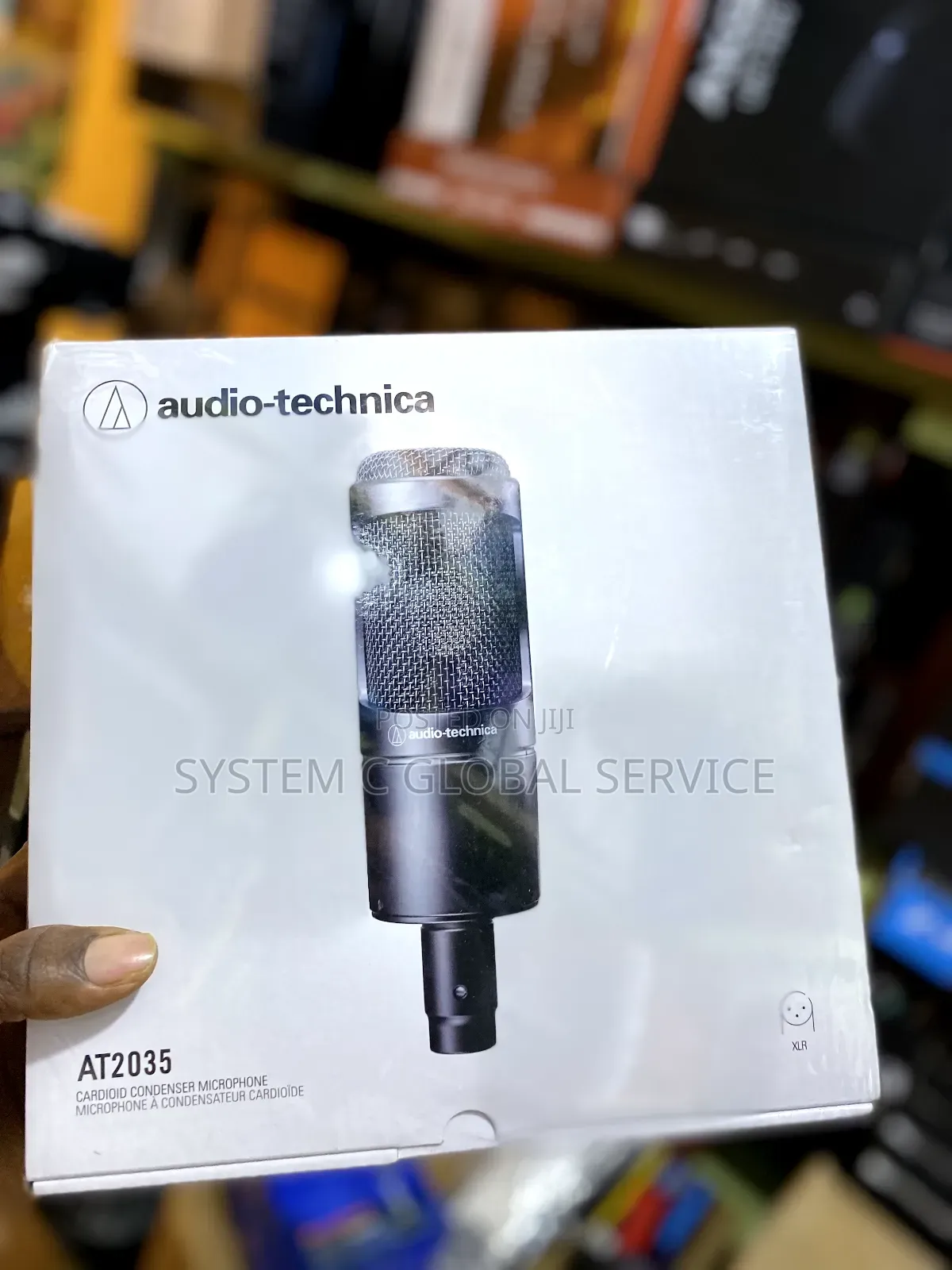 Audio Technical At2035 Studio Condenser Microphone