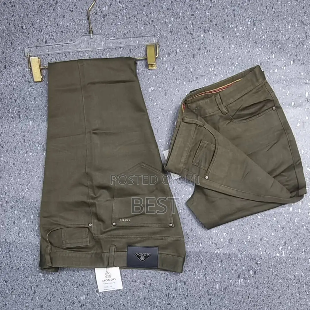 Mondo High Quality Luxury Chinos Pants Trousers