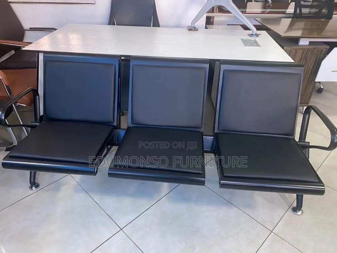 3 in 1 Waiting/Receptionist/Airport Chair