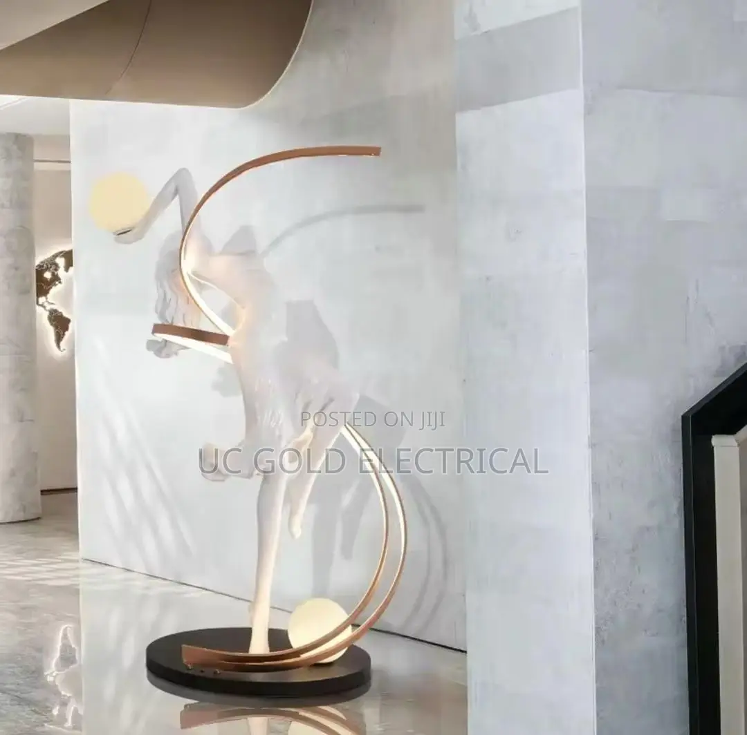 Italian Sculpture Abstract Floor Lamp Beauty Salon Sales