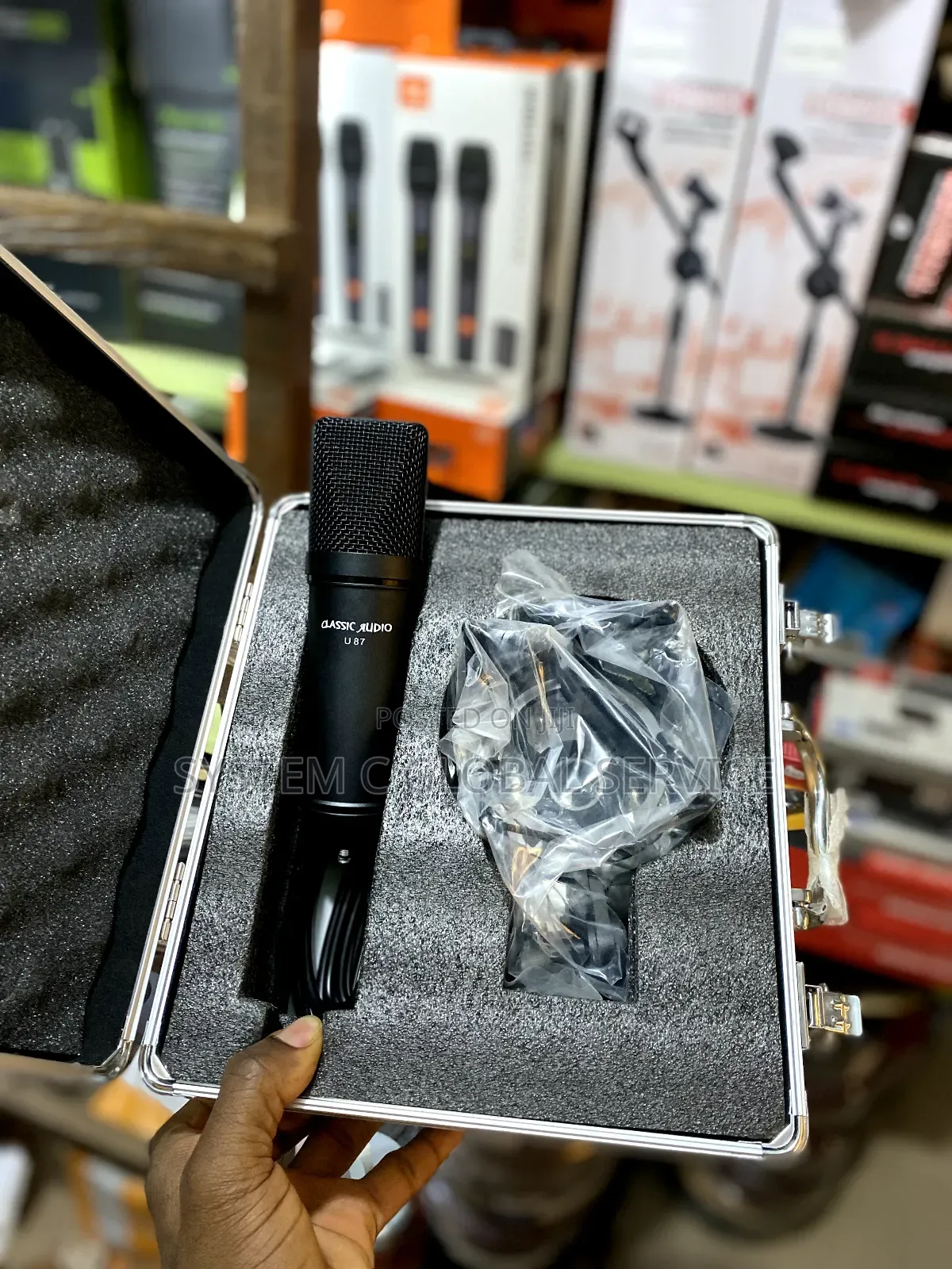 Classic Audio U87 Recording Studio Microphone
