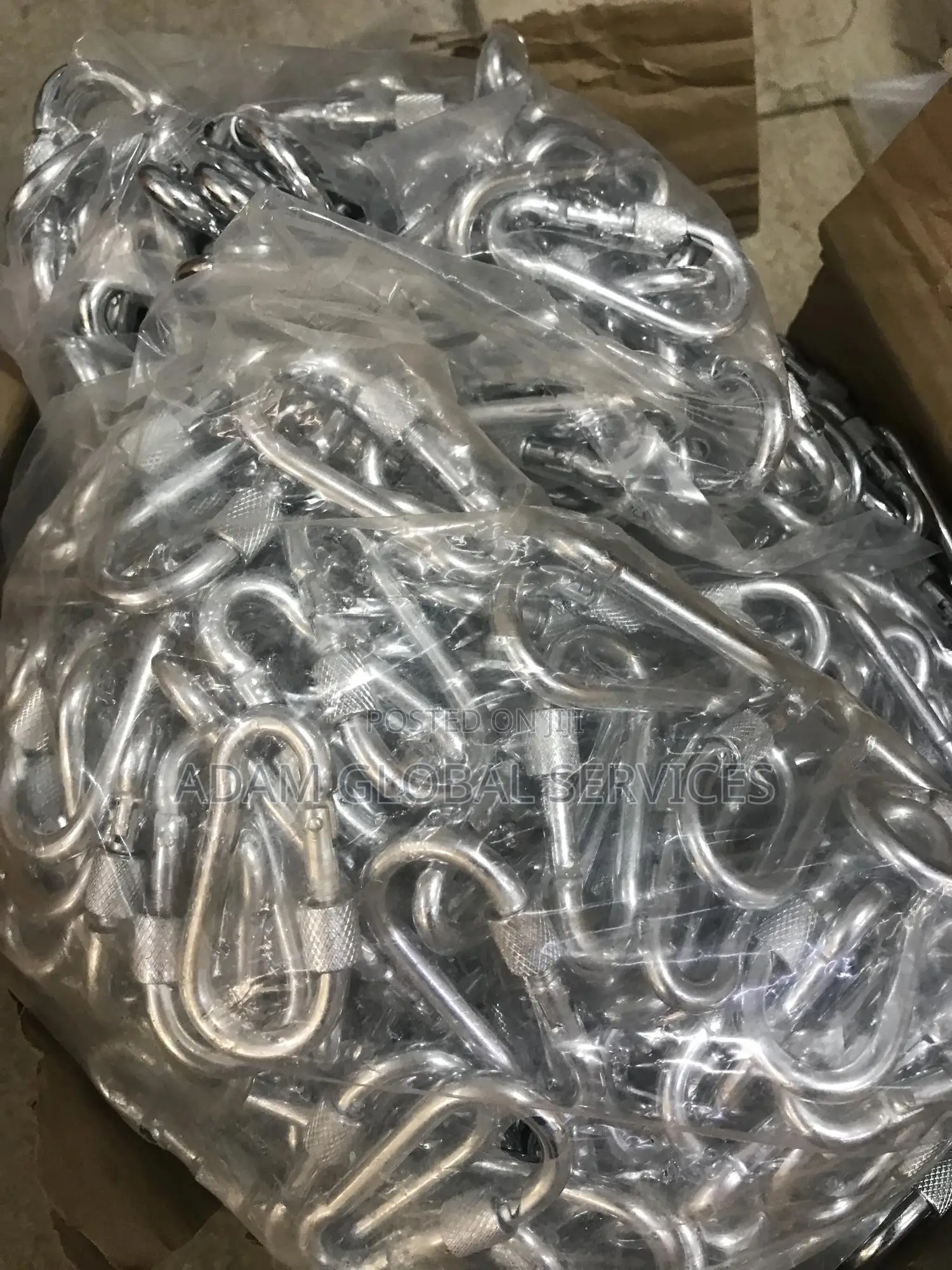 Locking Carabiner Clips Hook 8mm