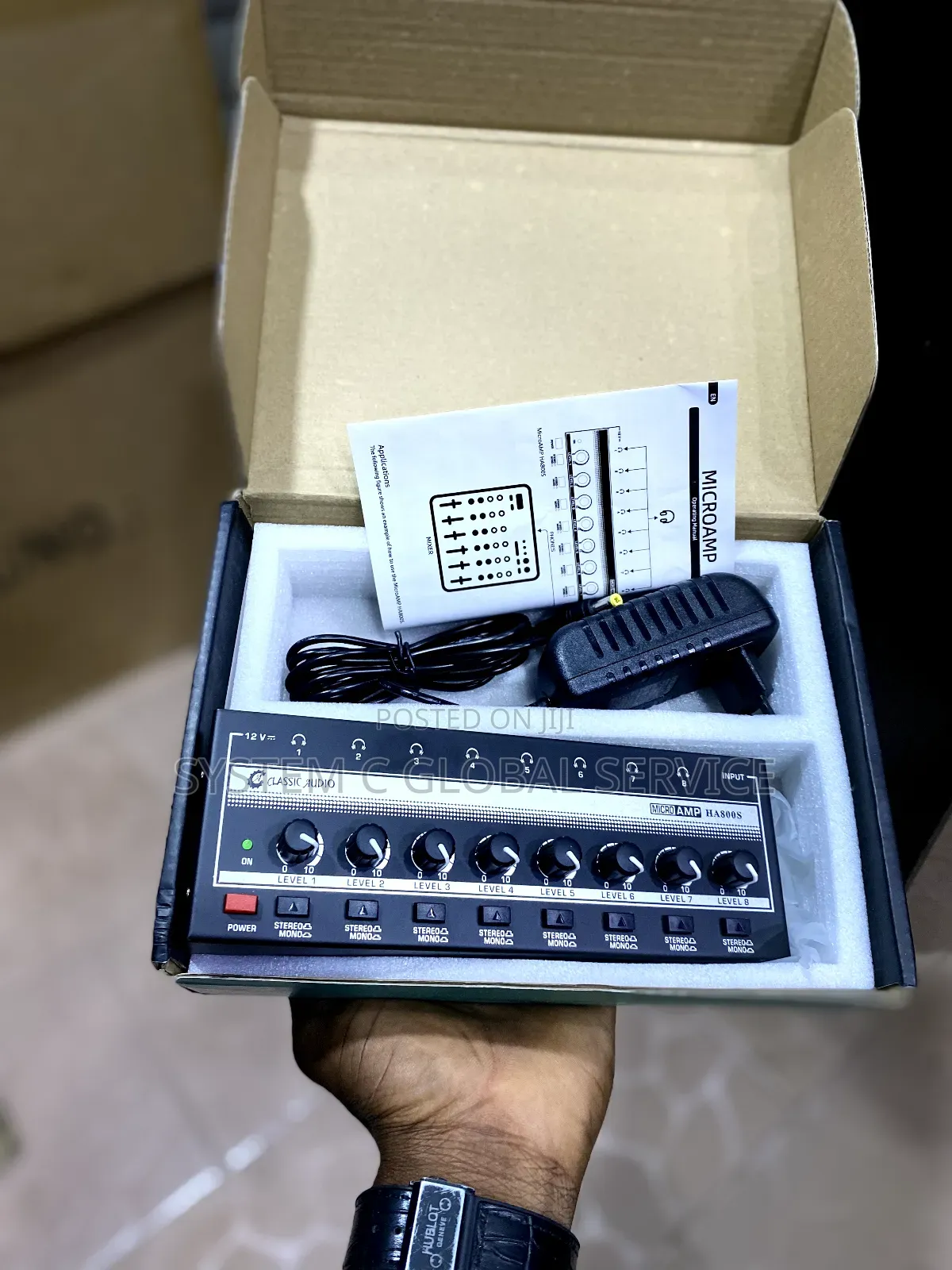Classic Audio Microamp Ha800s Headphone Amplifier Channel