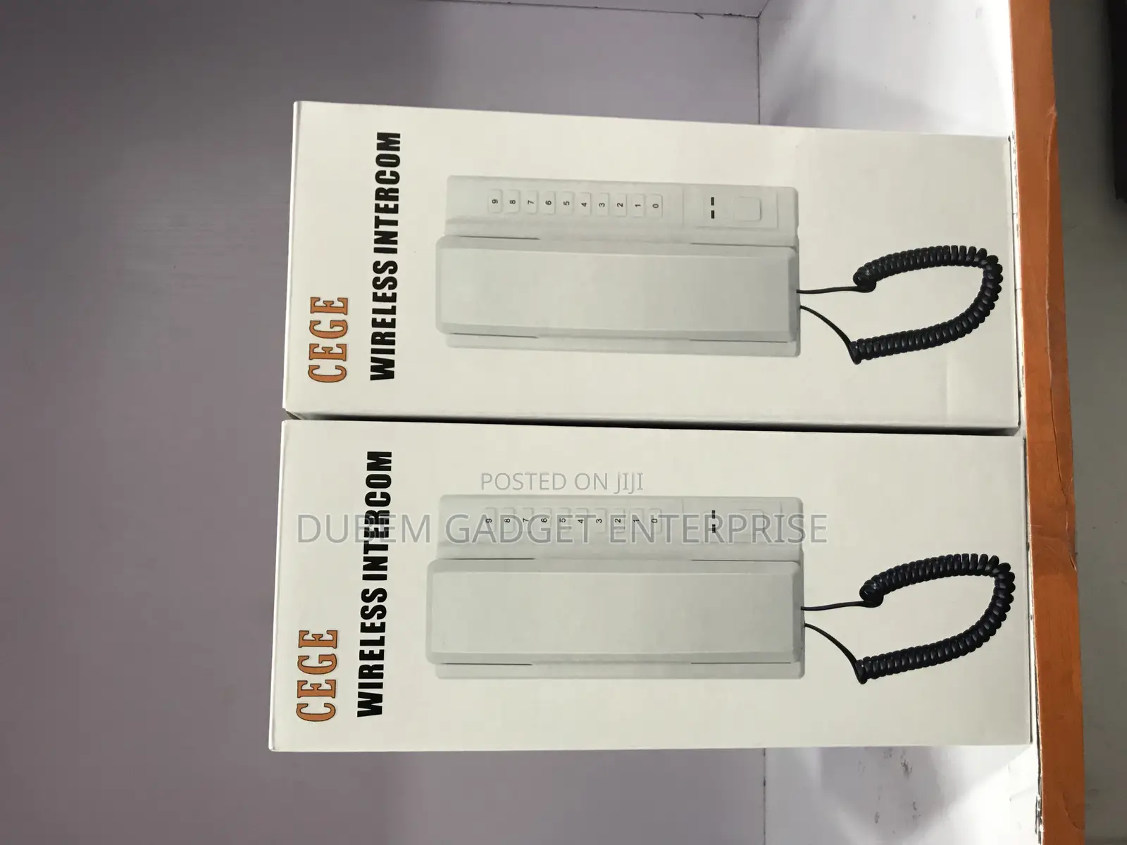 Long Range Wireless Intercom Phone Non Display. 2pcs